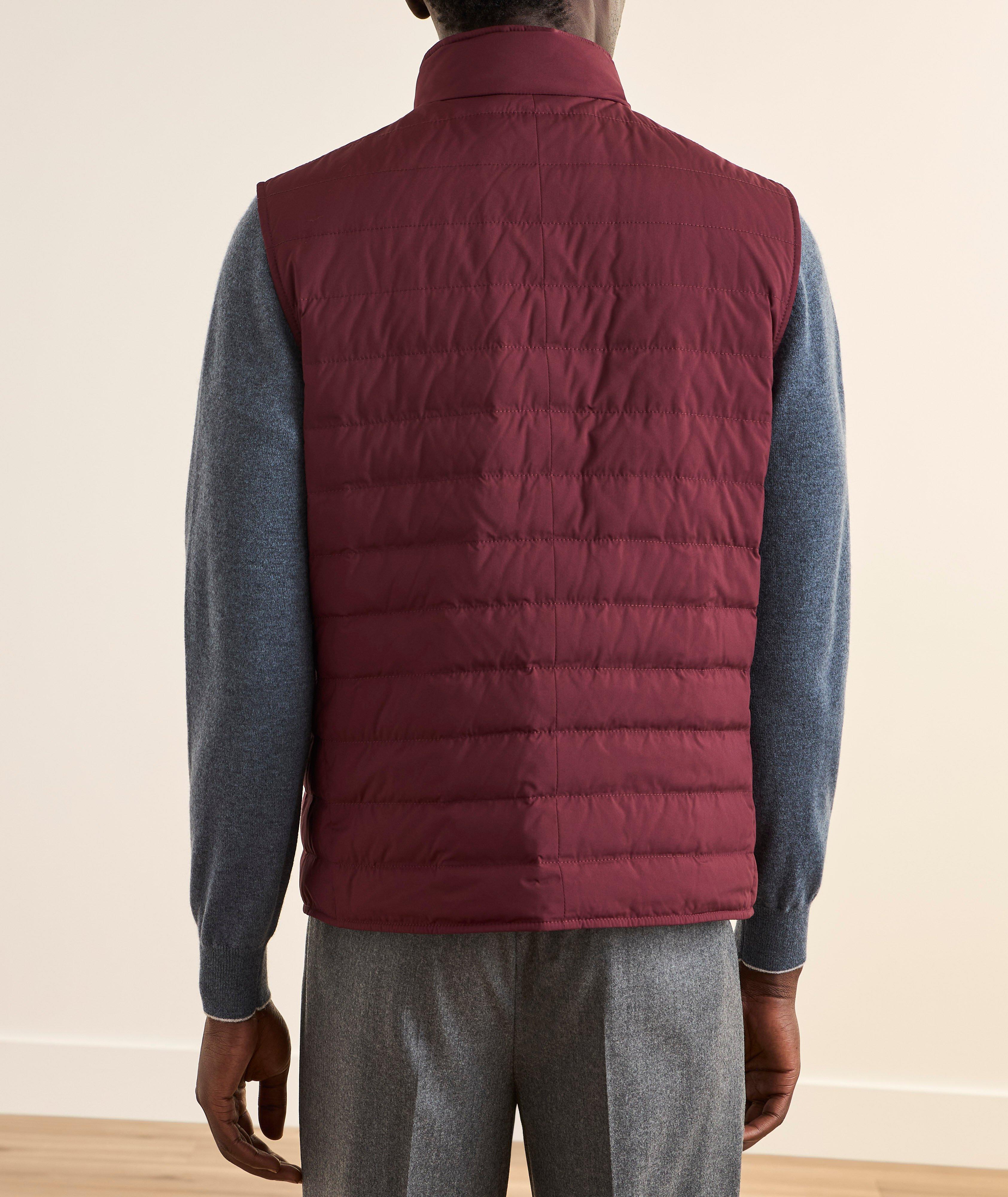 Water-Resistant Quilted Down Vest image 2