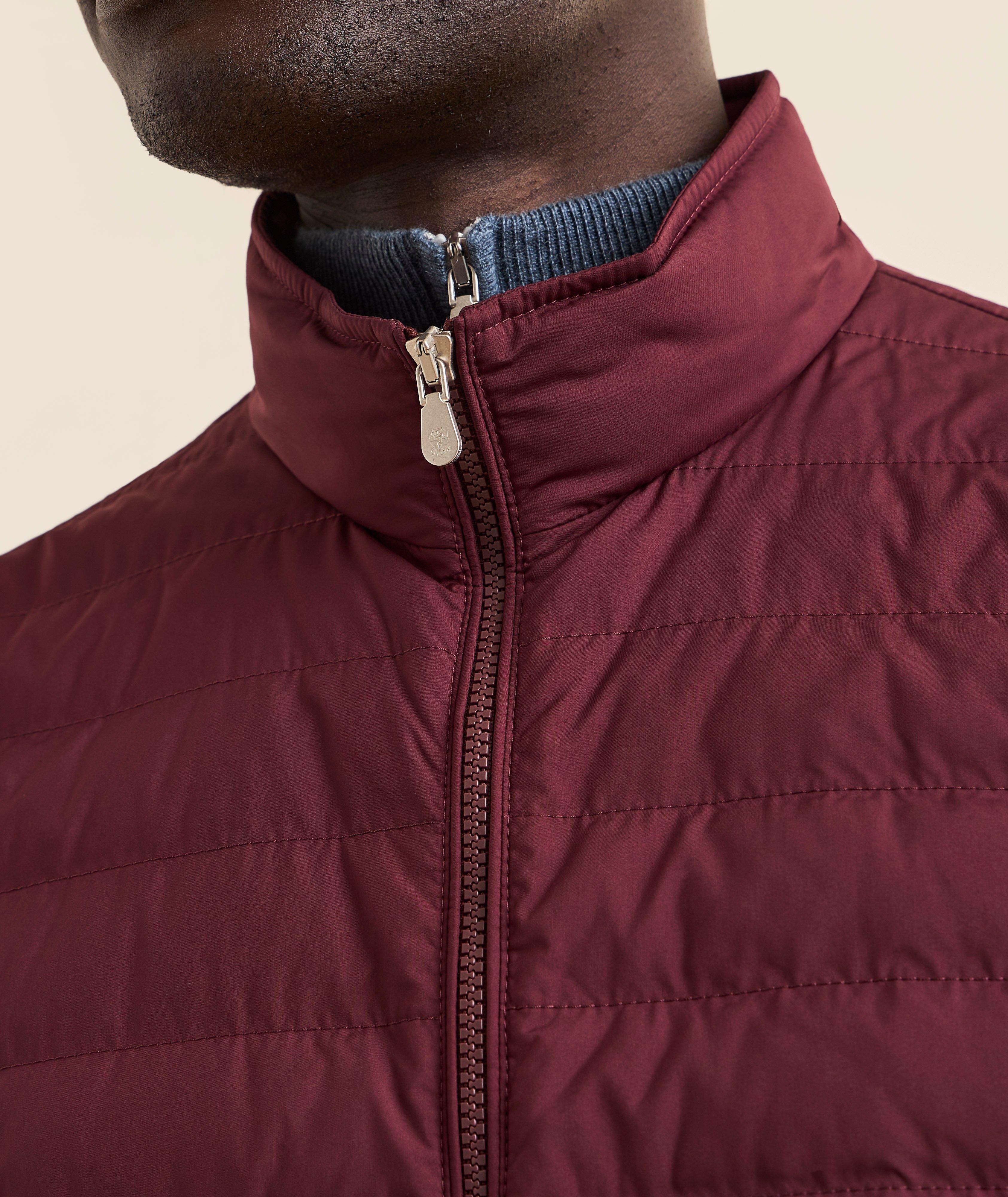 Water-Resistant Quilted Down Vest image 3