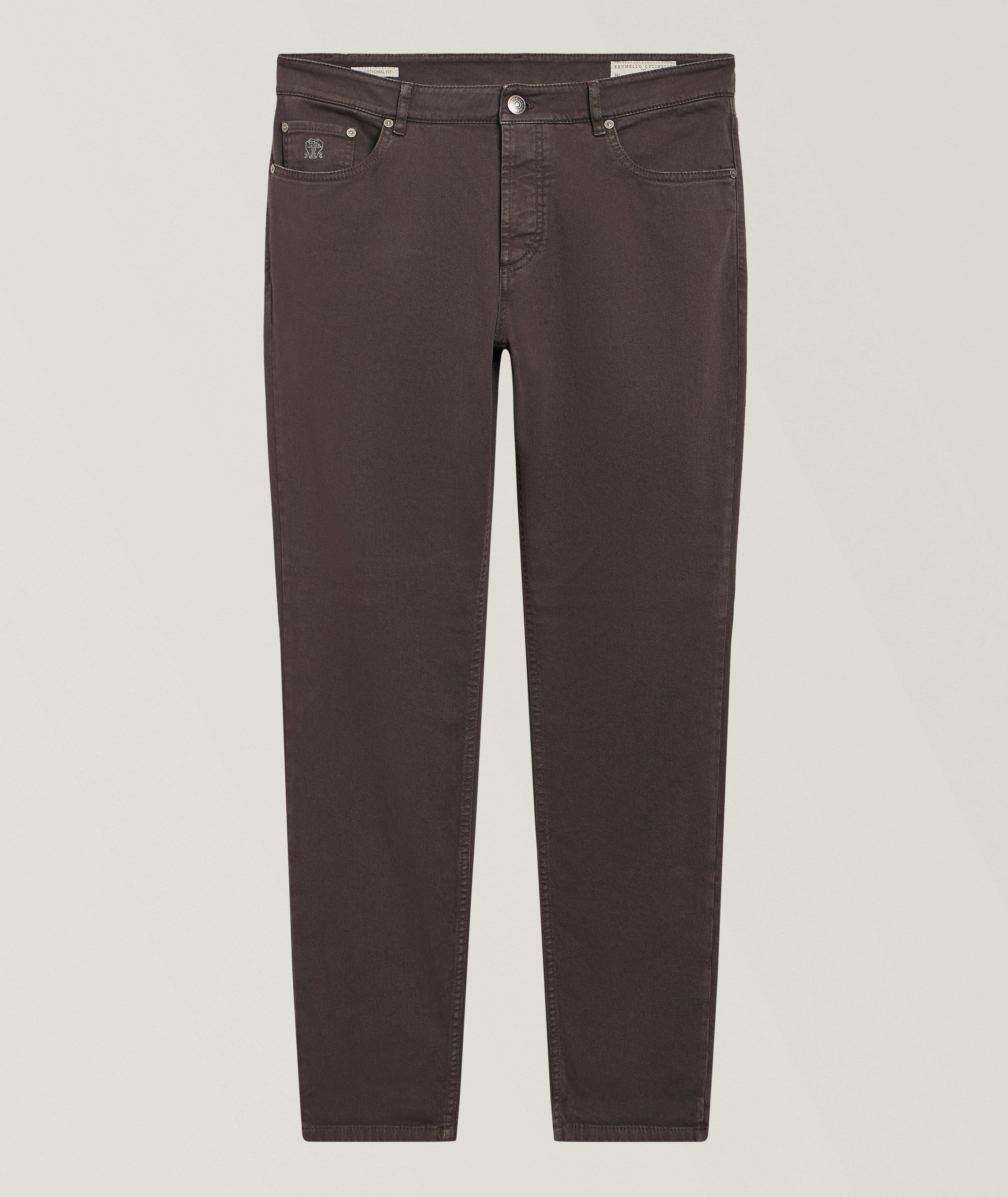 Brunello Cucinelli Traditional-Fit Denim Five-Pocket Pants