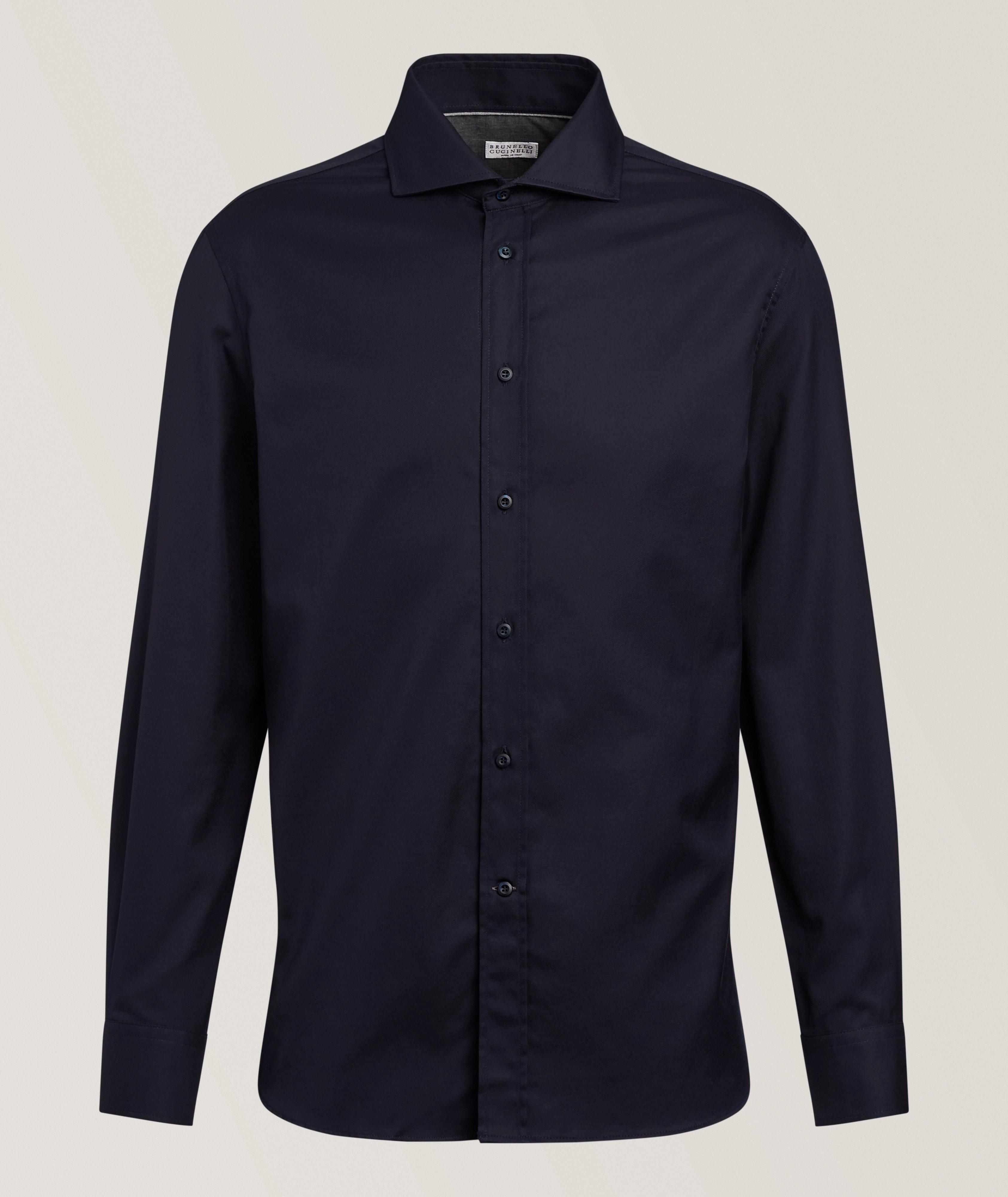 Brunello Cucinelli Easy-Fit Cotton Poplin Shirt