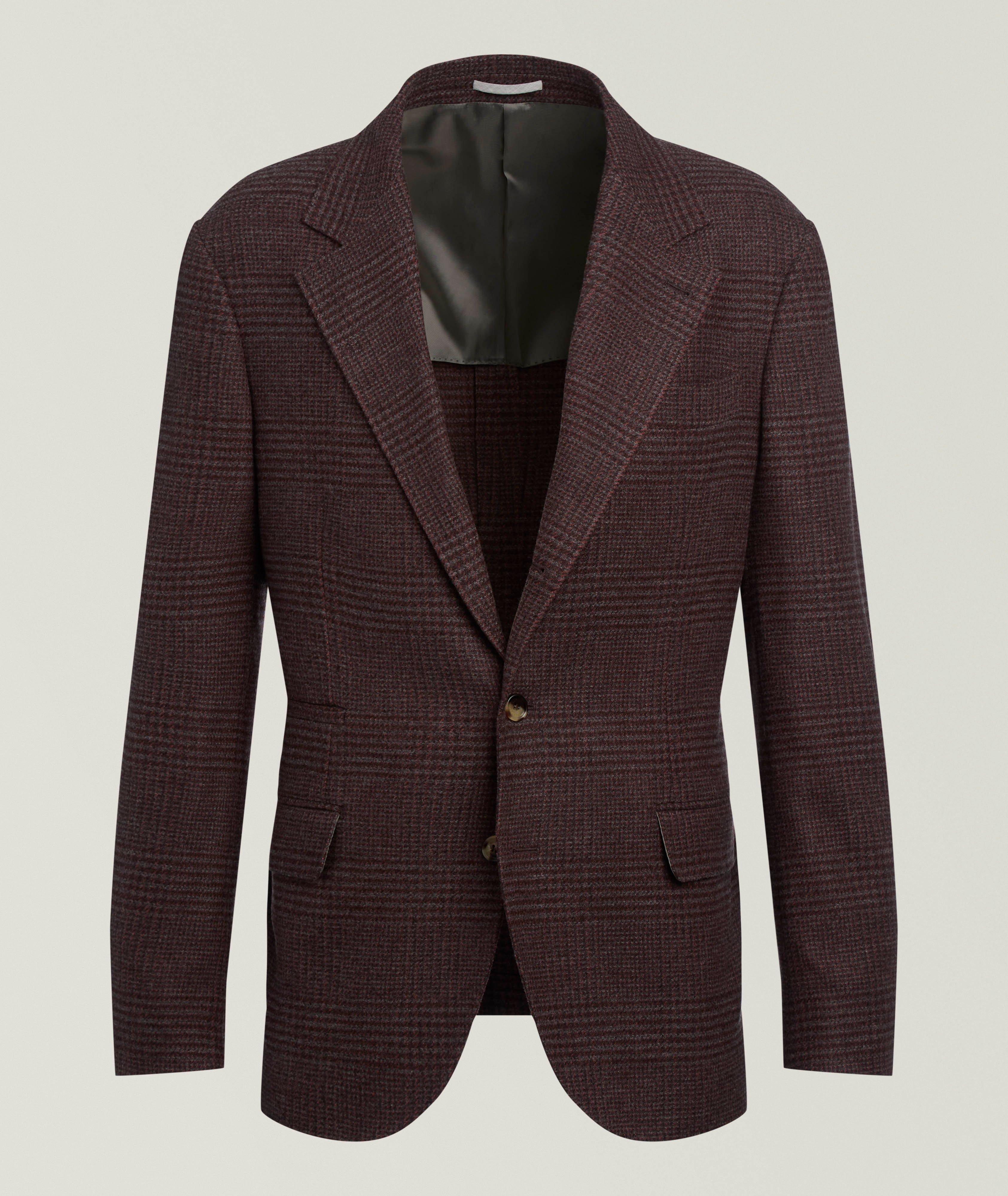 Brunello Cucinelli Veston sport quadrillé Glen