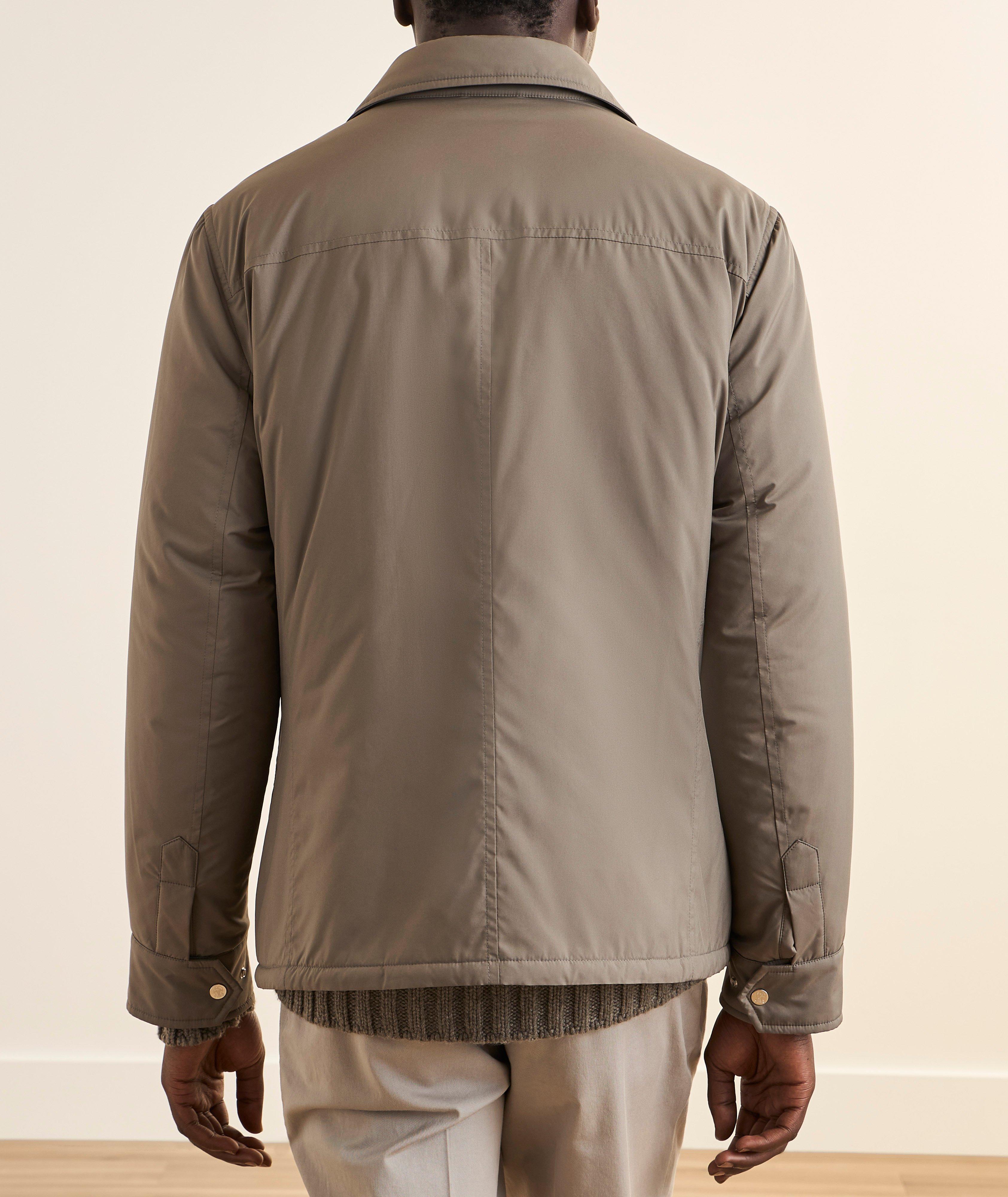 Brunello Cucinelli Four-Pocket Padded Safari Jacket | Coats