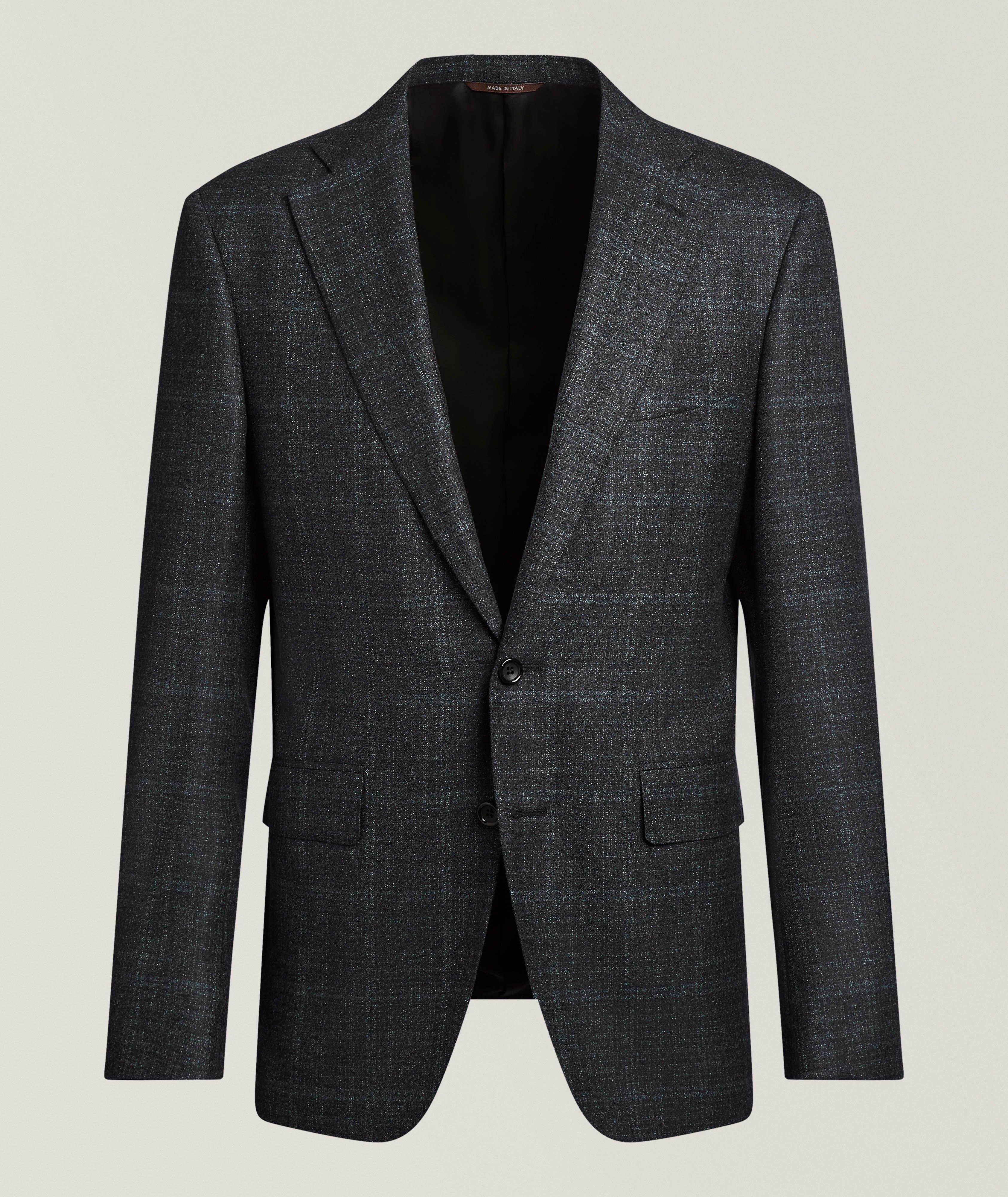 Canali Capri Multi-Textured Wool Sport Jacket