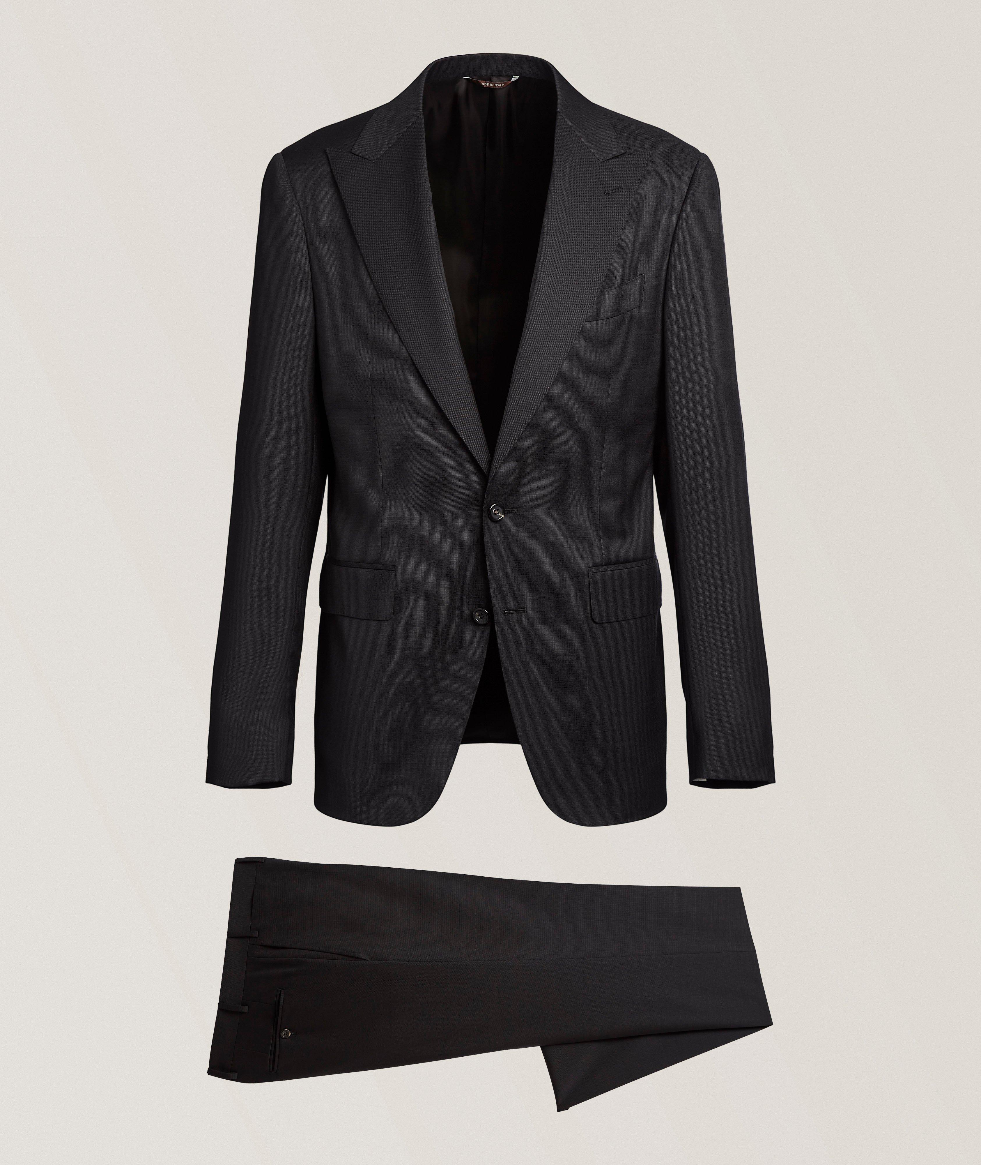 Canali Capri Peak Wool Suit