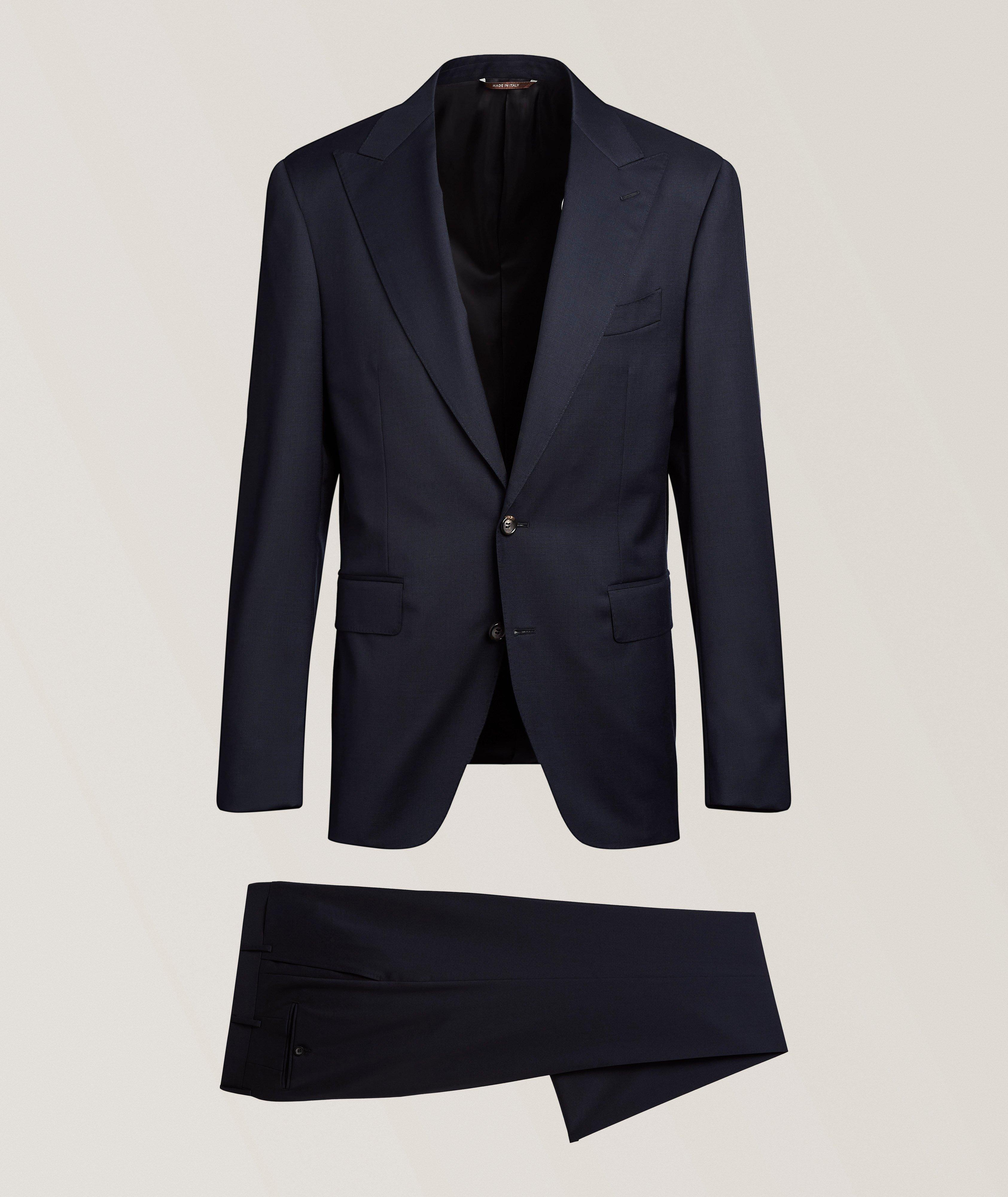 Canali Capri Peak Wool Suit