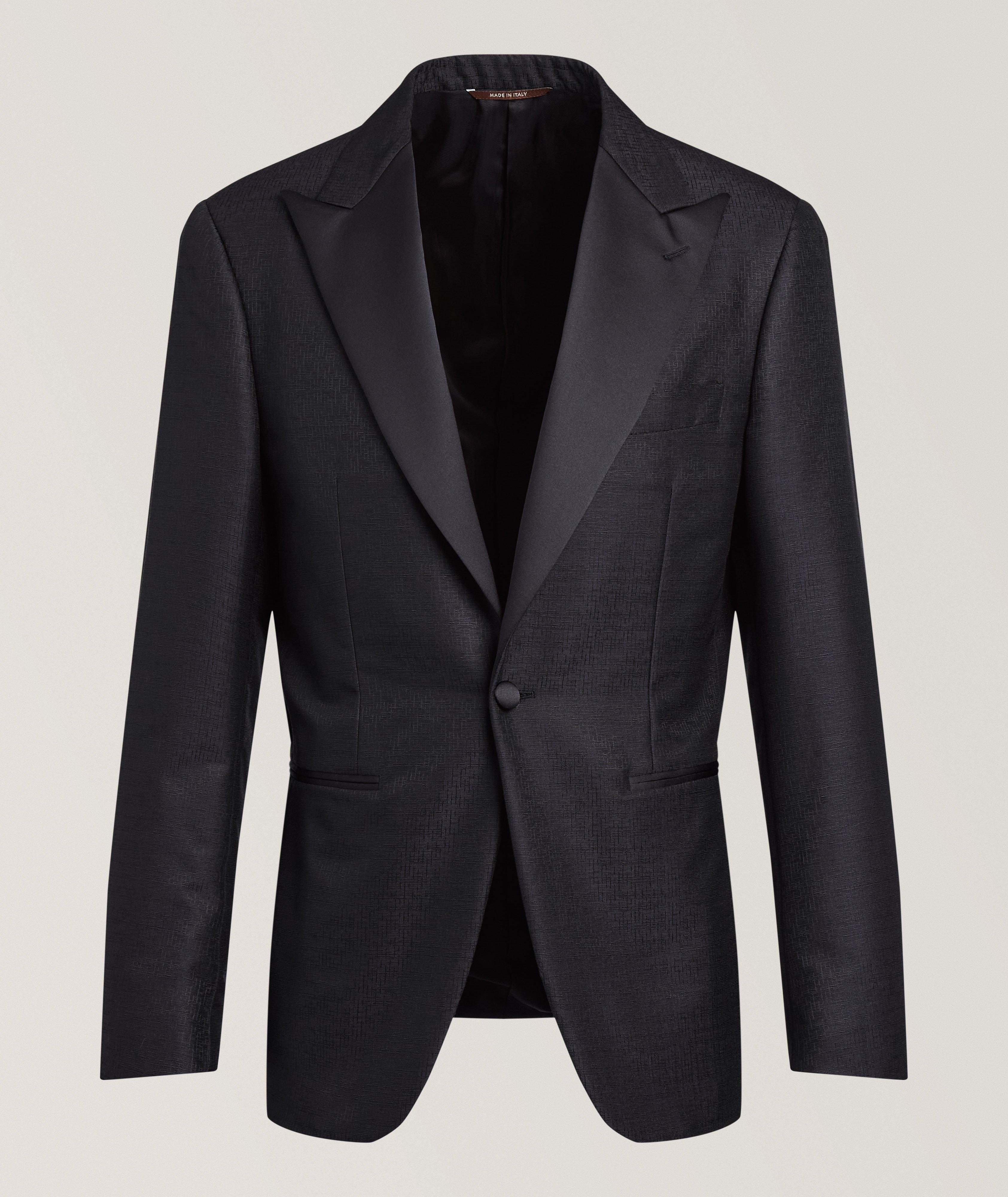 Canali Capri Peak Lapel Tuxedo Jacket