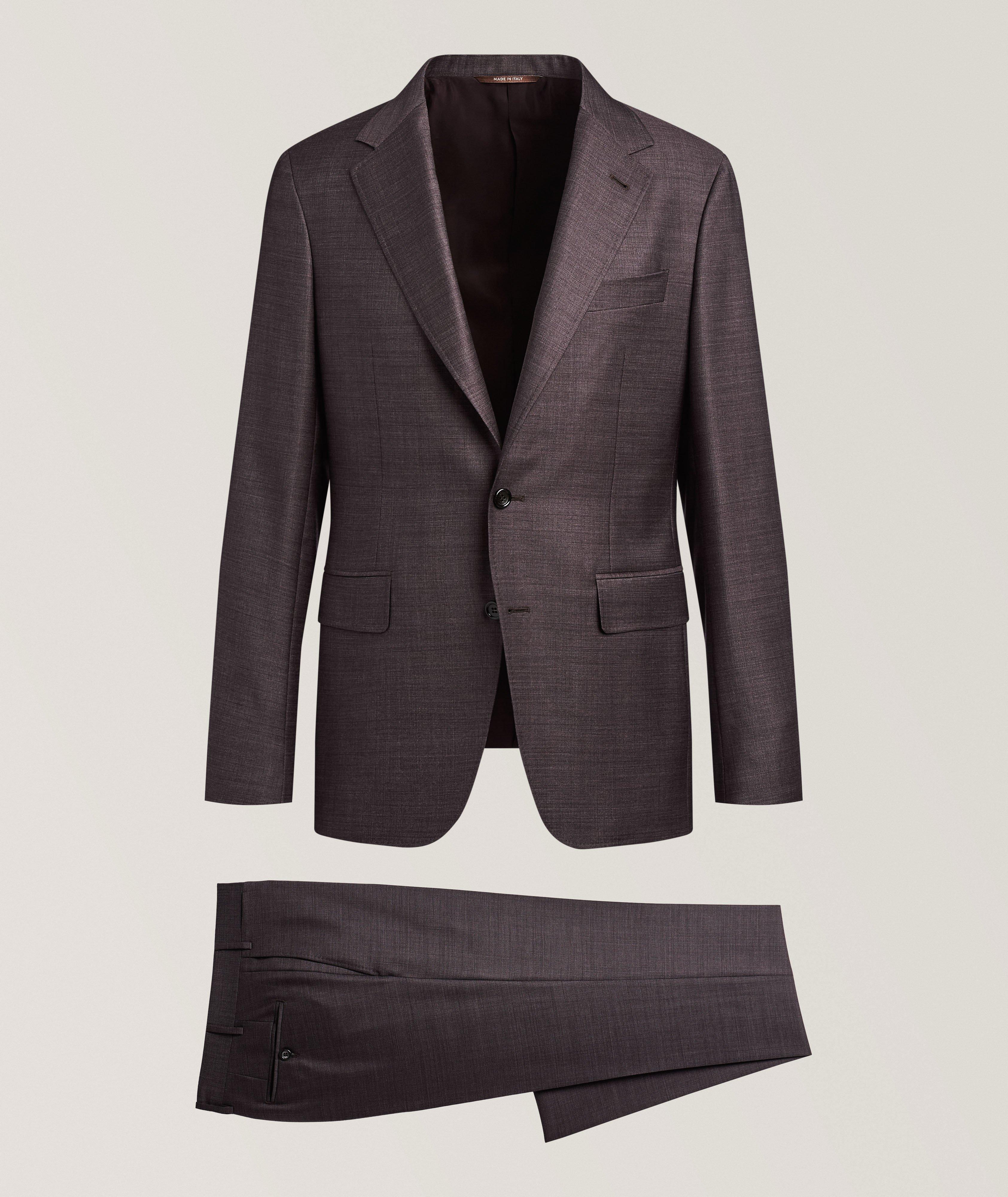 Canali Kei Denim-Effect Wool Suit