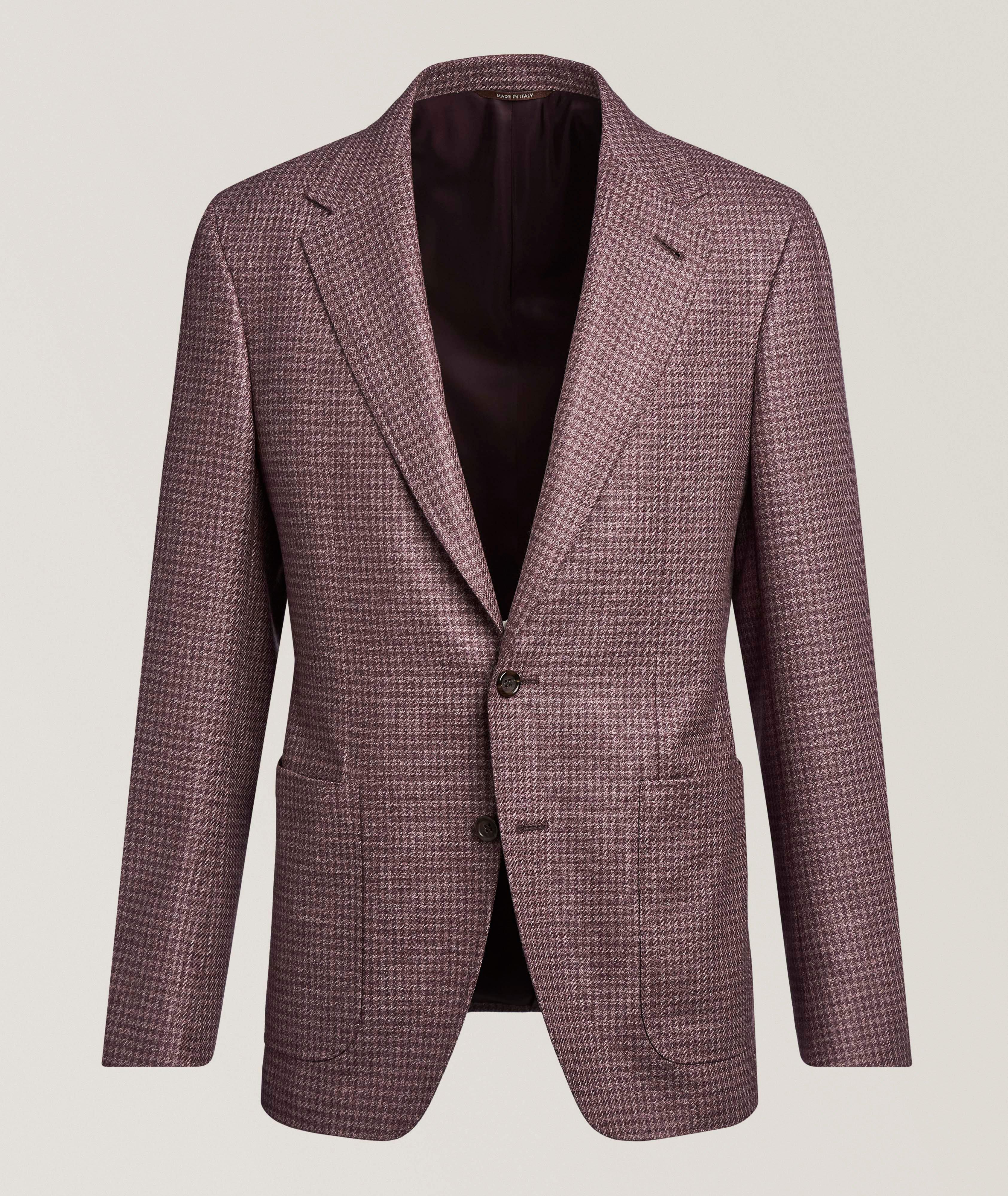 Canali Kei Houndstooth Sport Jacket