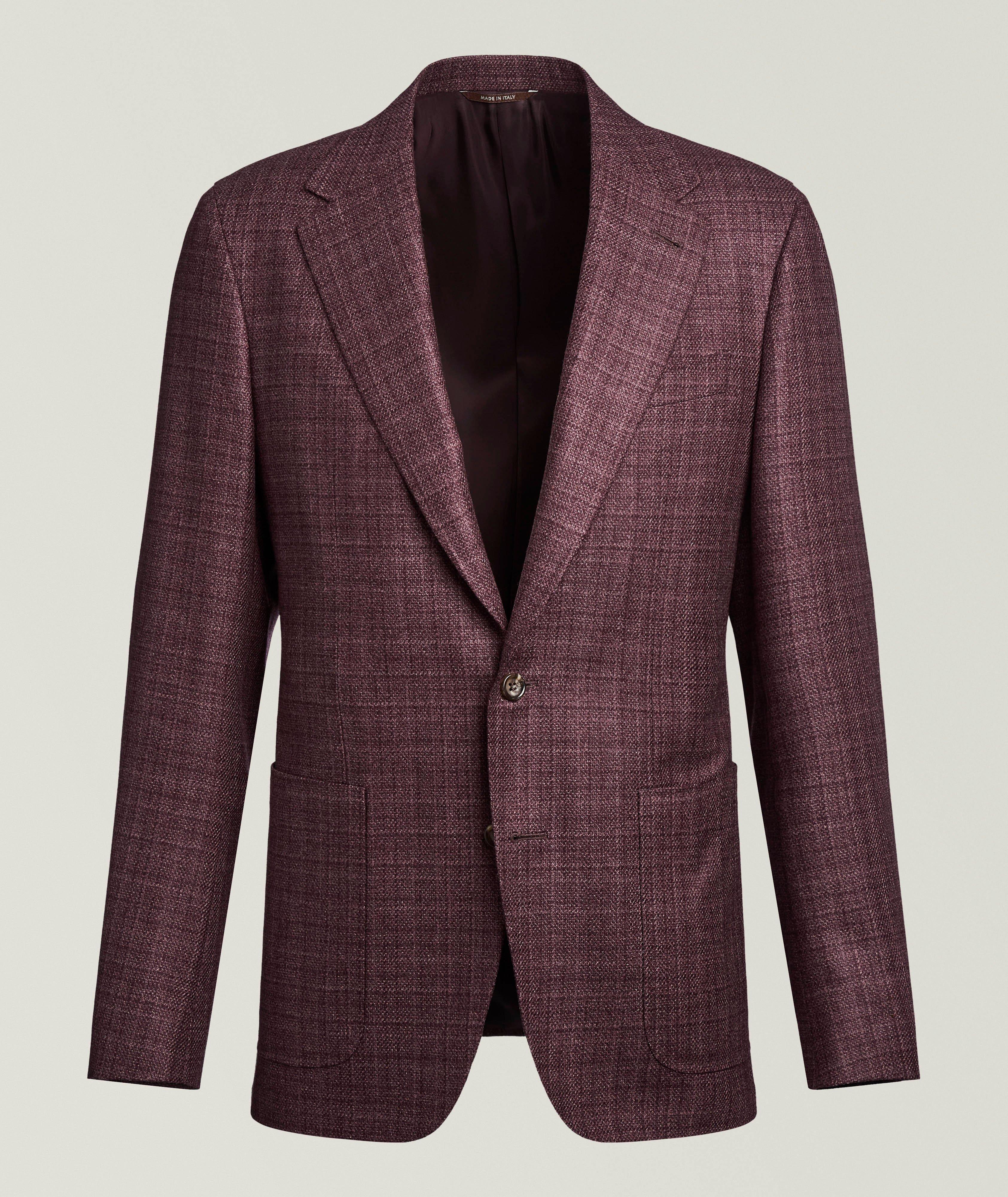 Canali Kei Textured Sport Jacket