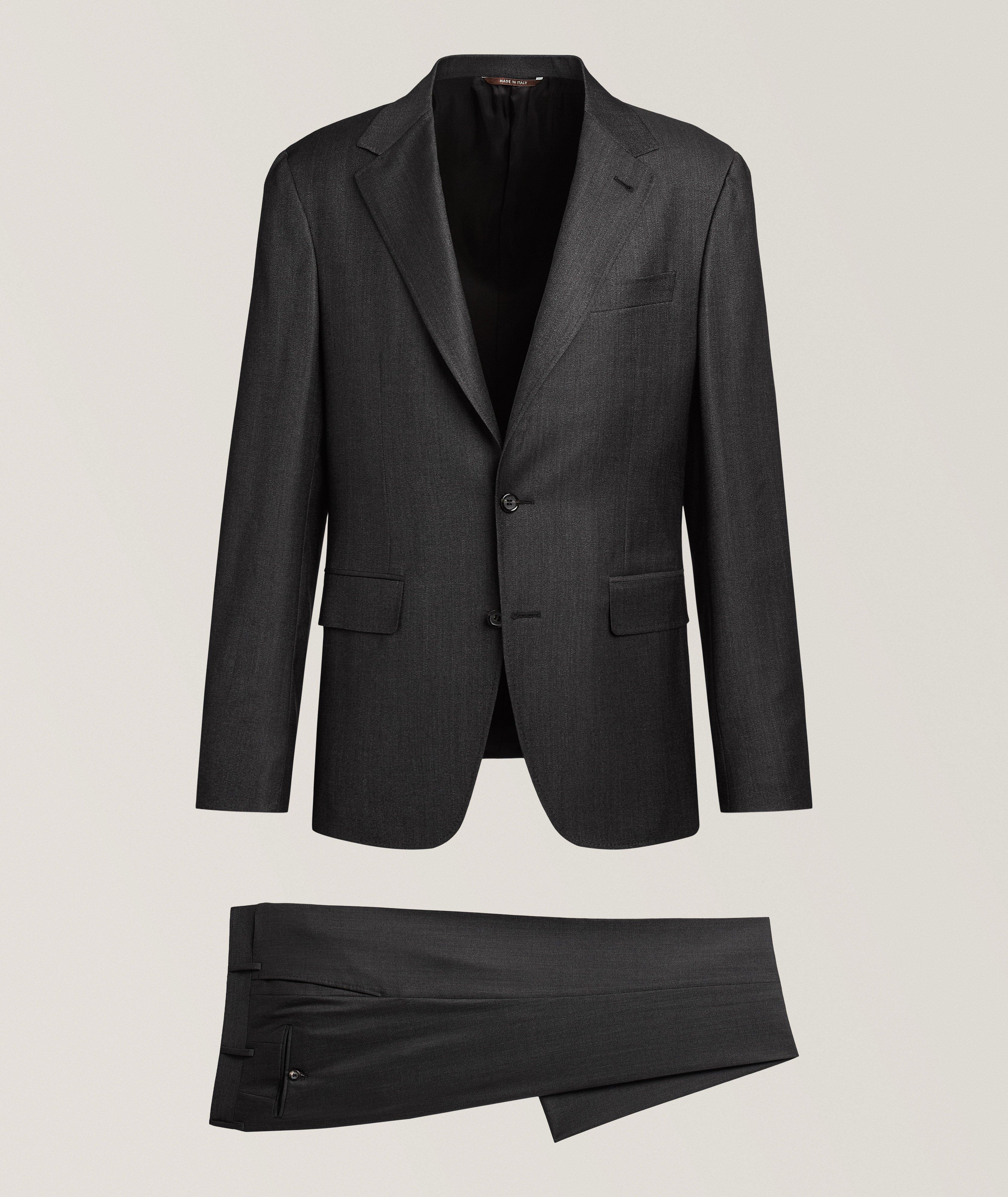 Canali Kei Travel Wool-Blend Suit