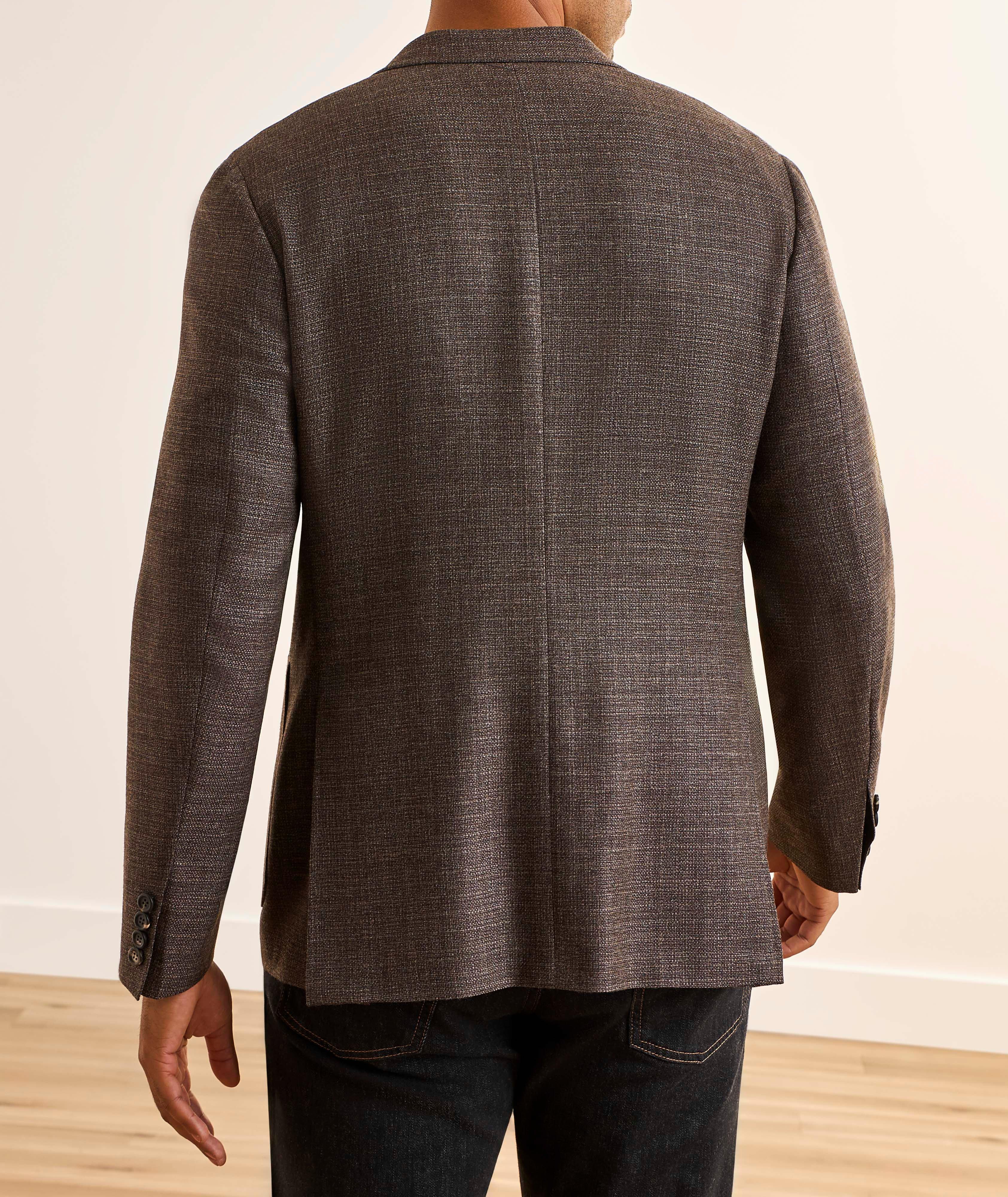 Veston sport laine texturé Kei image 2