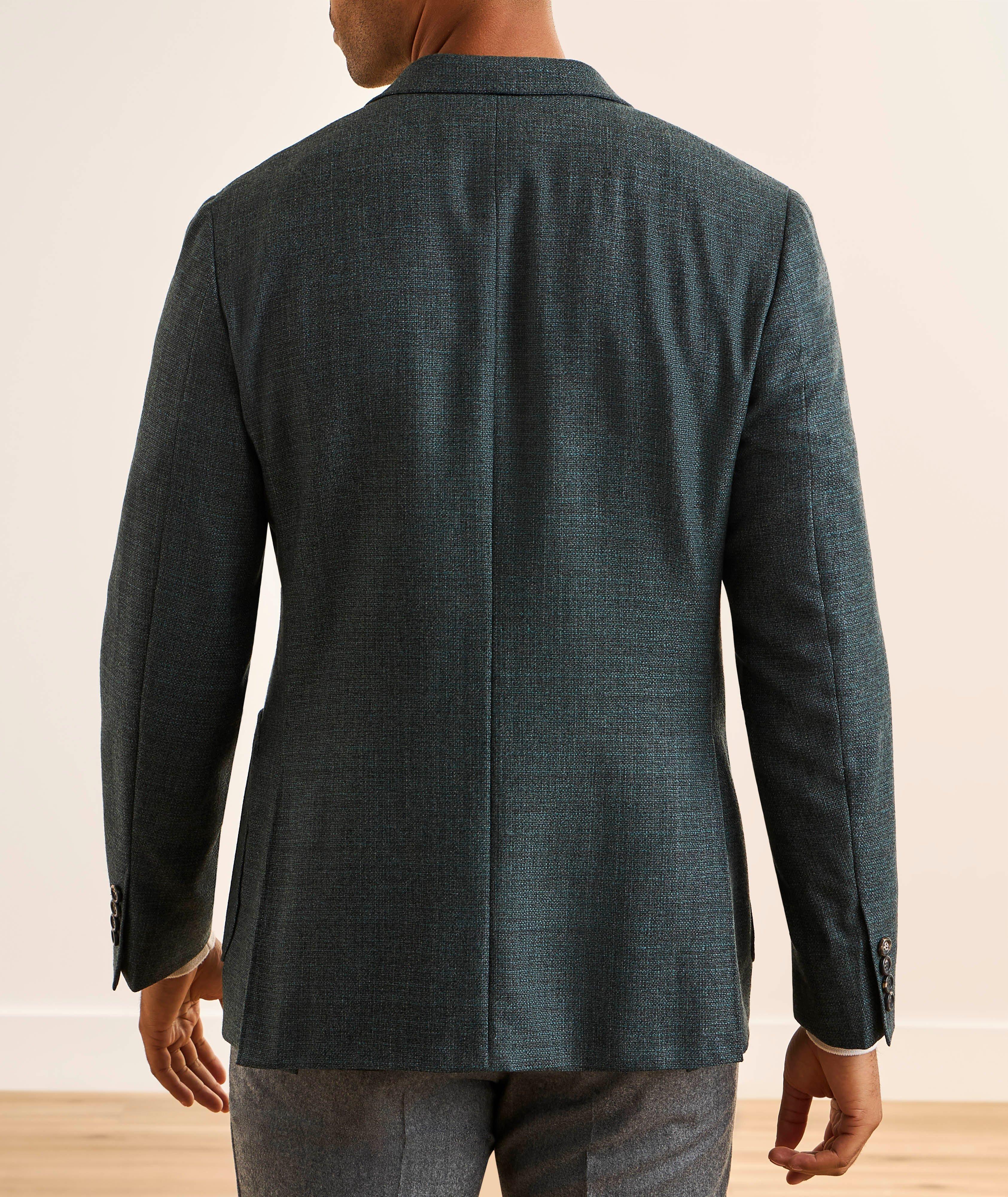 Veston sport laine texturé Kei image 2