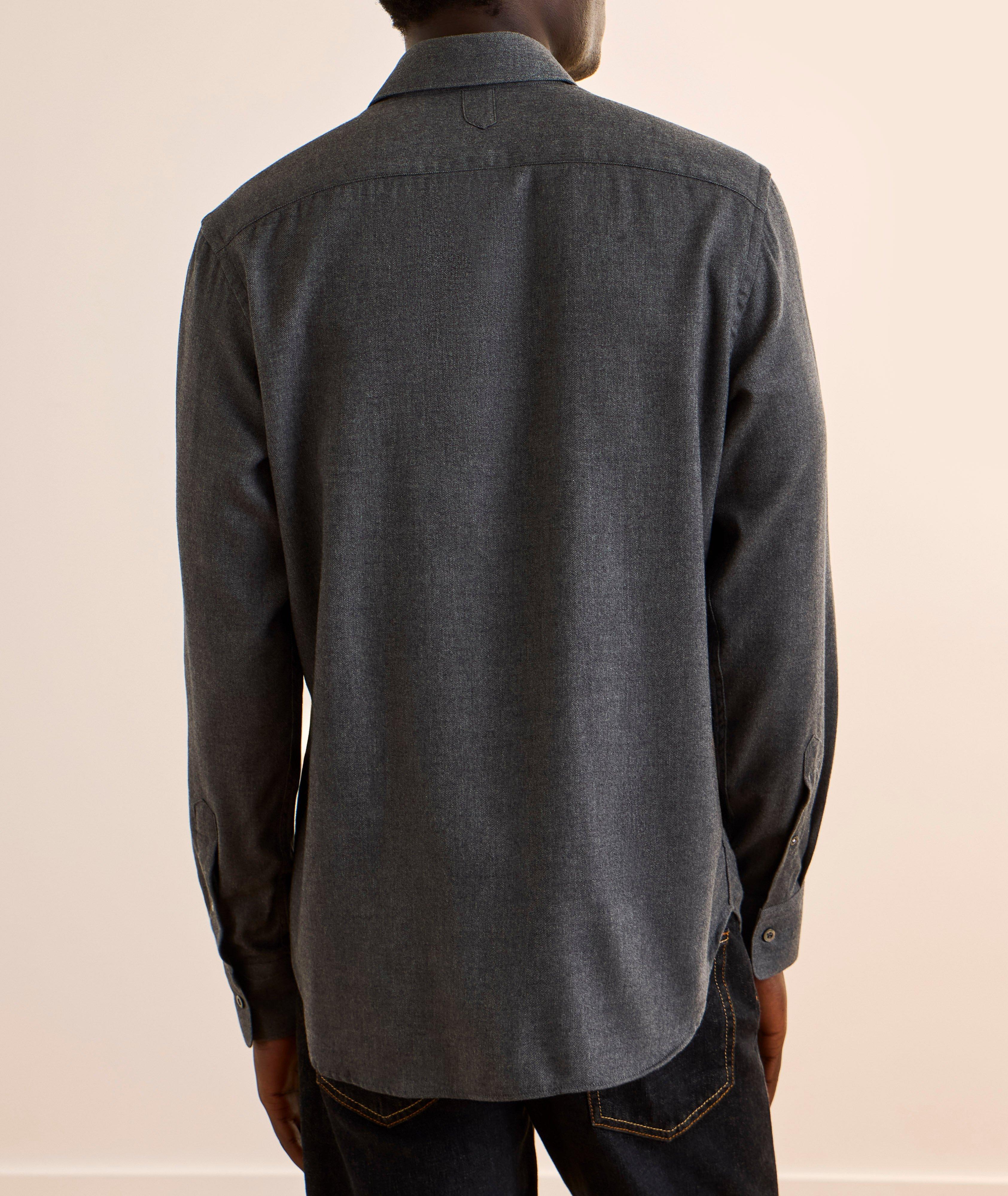 Herringbone Cotton-Lyocell Shirt image 2