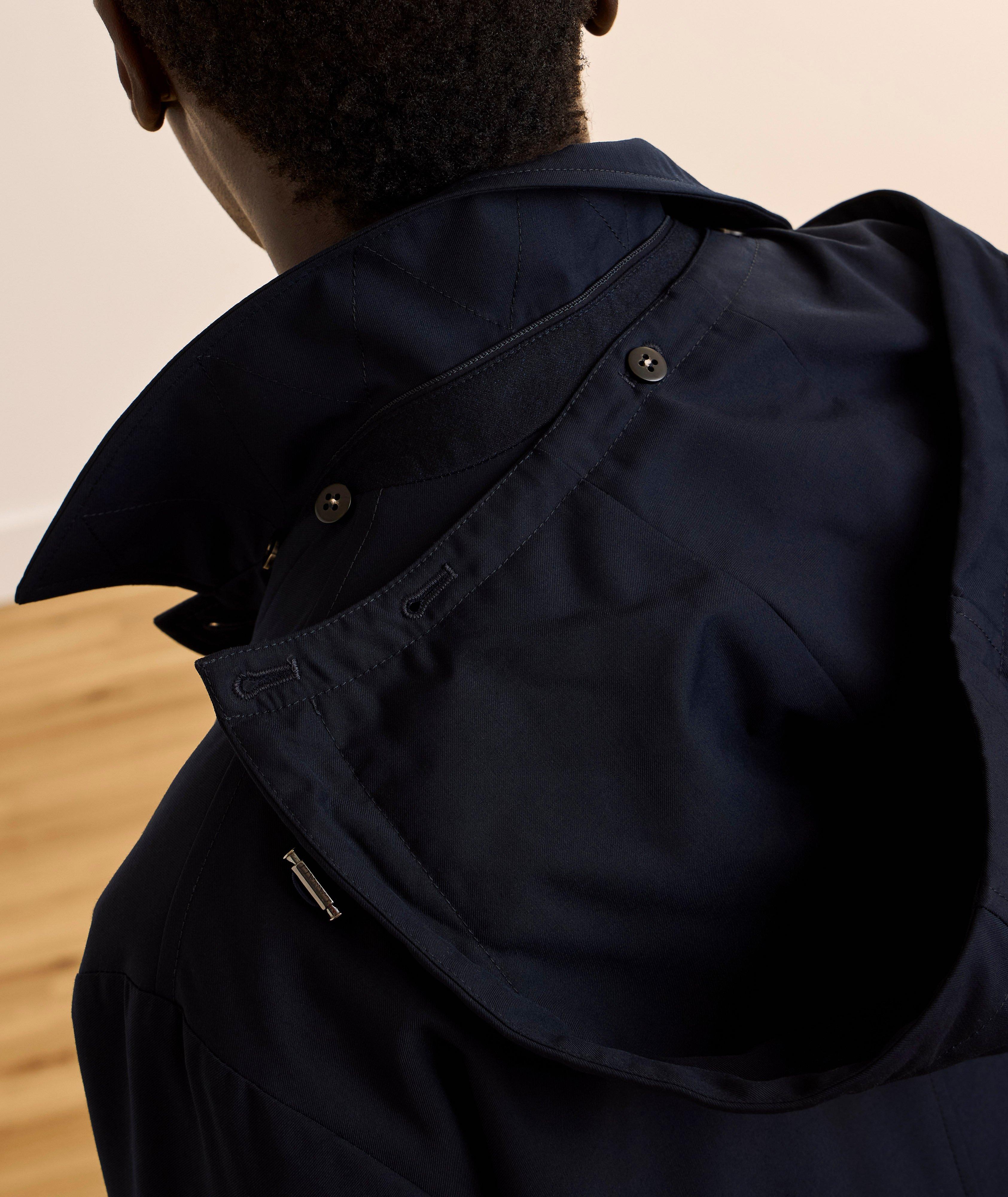 Imperméable trench microfibre ultralégère image 4