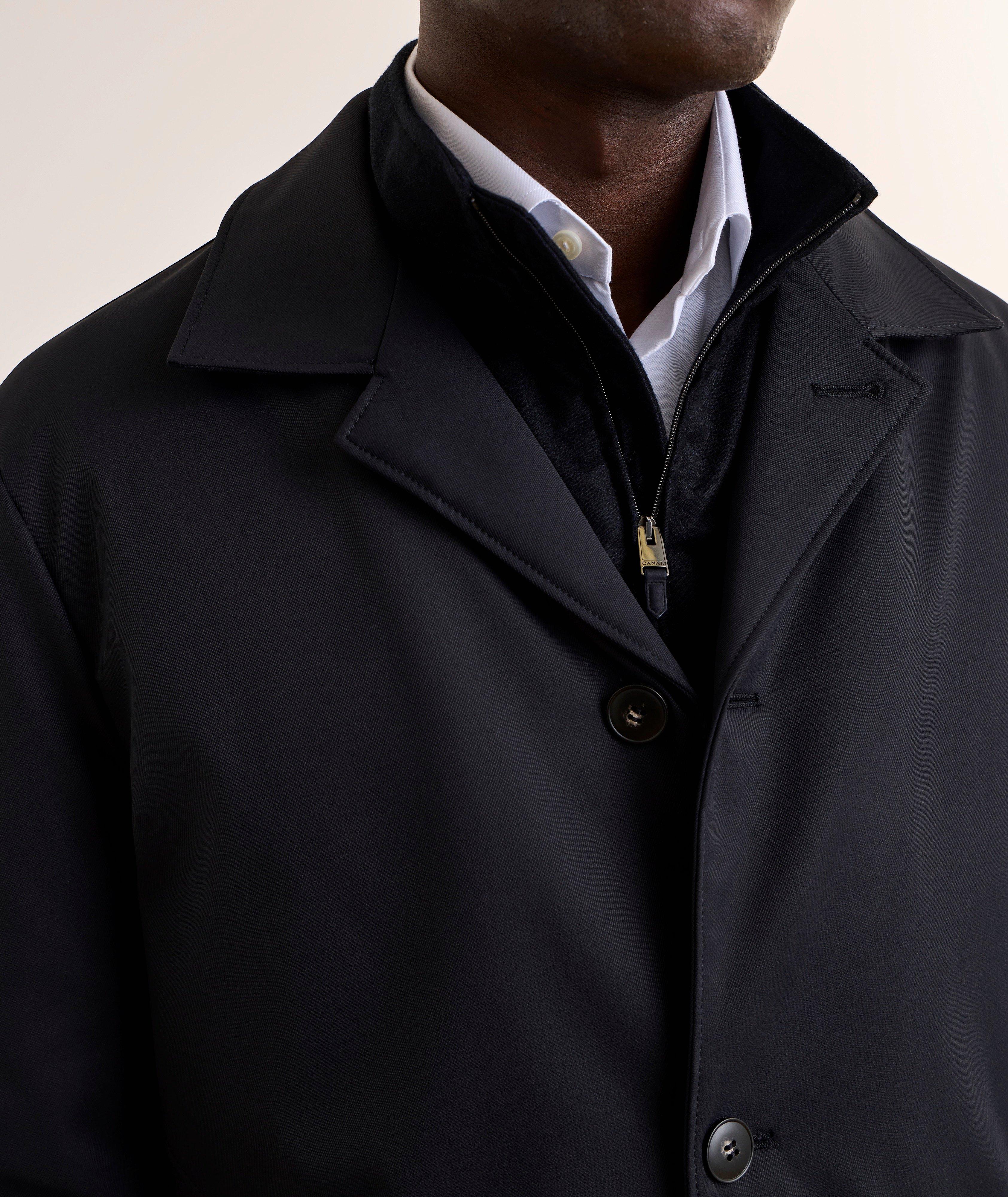 Imperméable trench duvet bavette-amovible image 3