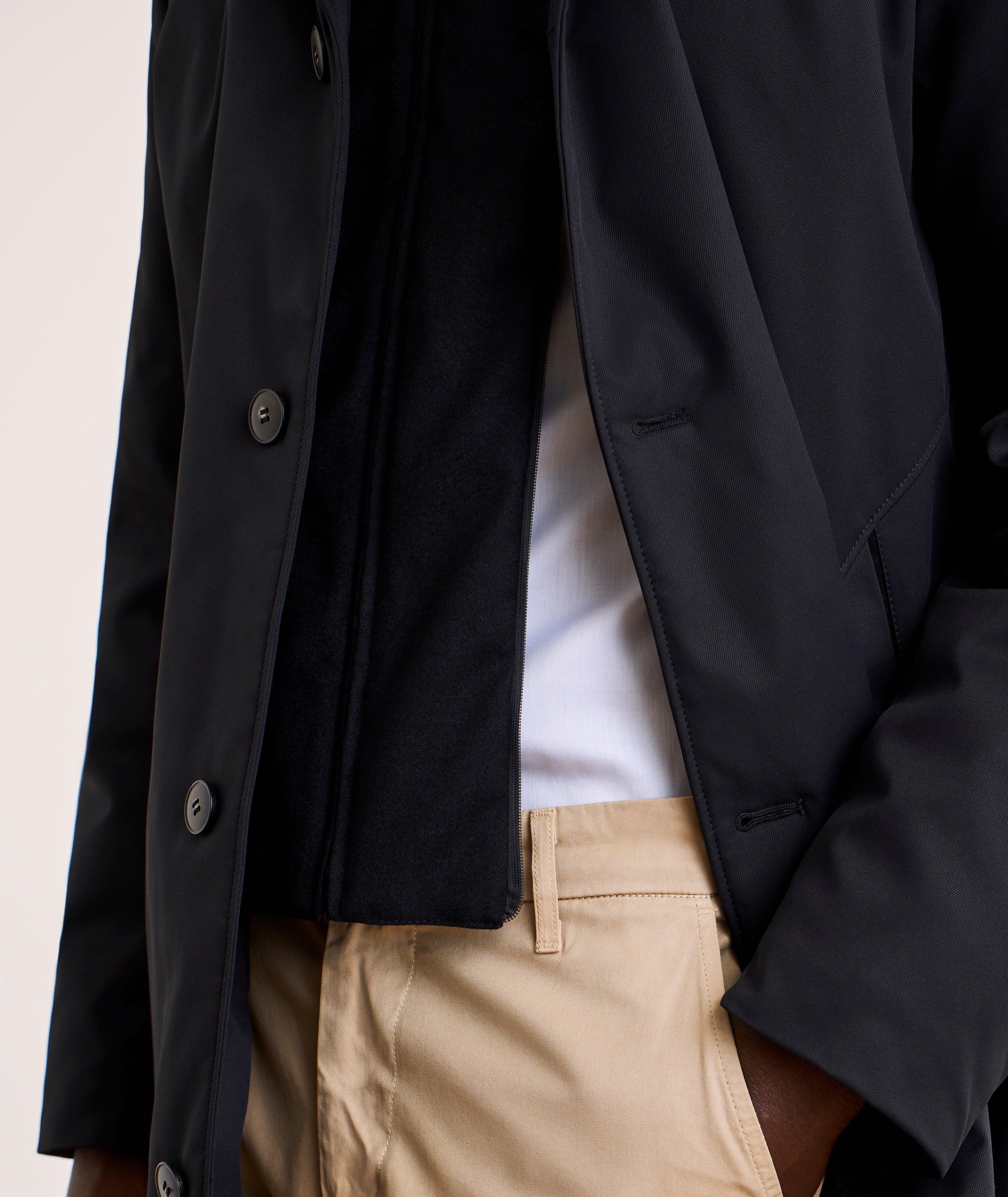 Imperméable trench duvet bavette-amovible image 5