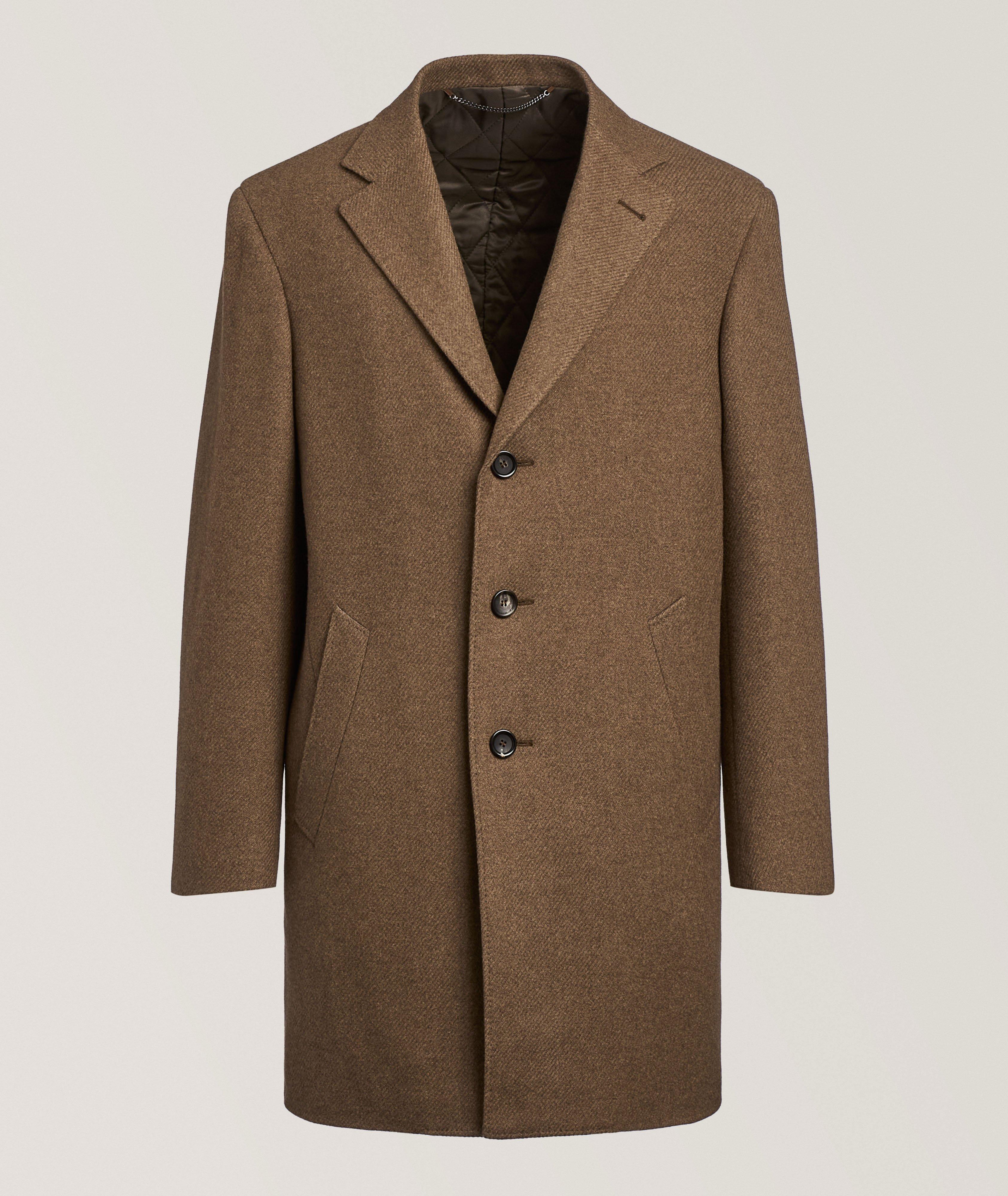 Canali Pardessus cachemire-laine Kei