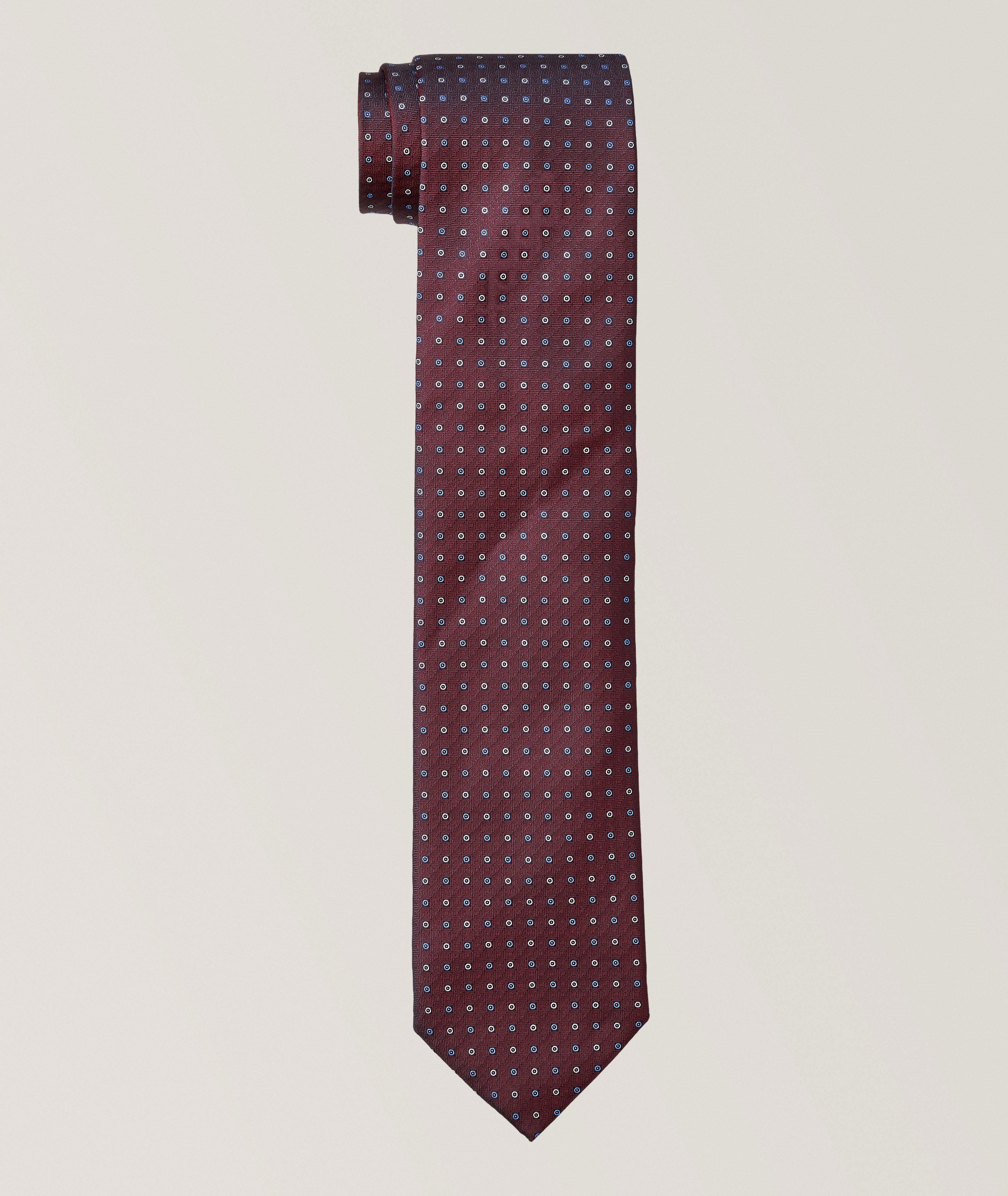 Canali Dot Silk Tie