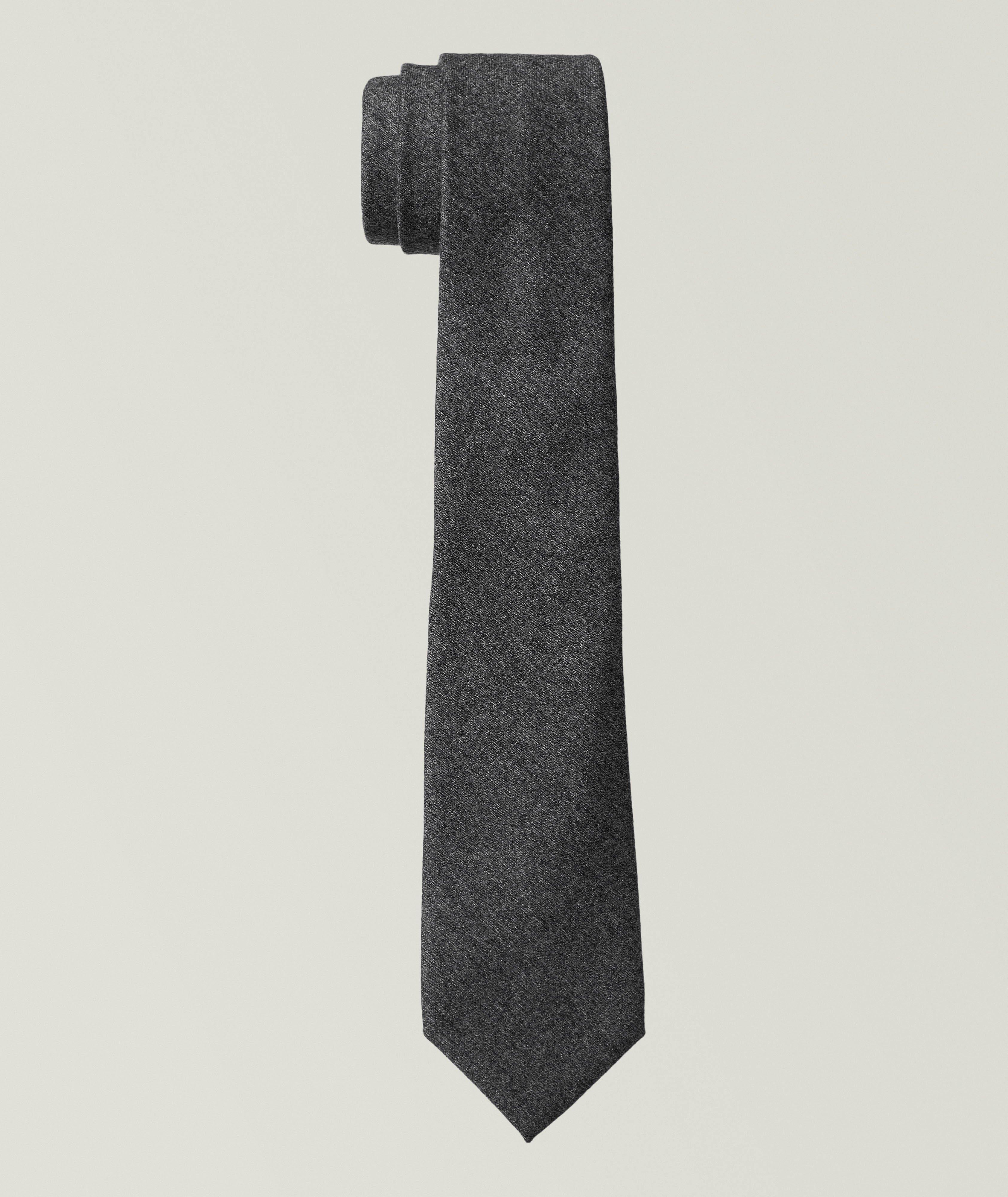 Canali Textured Wool Tie