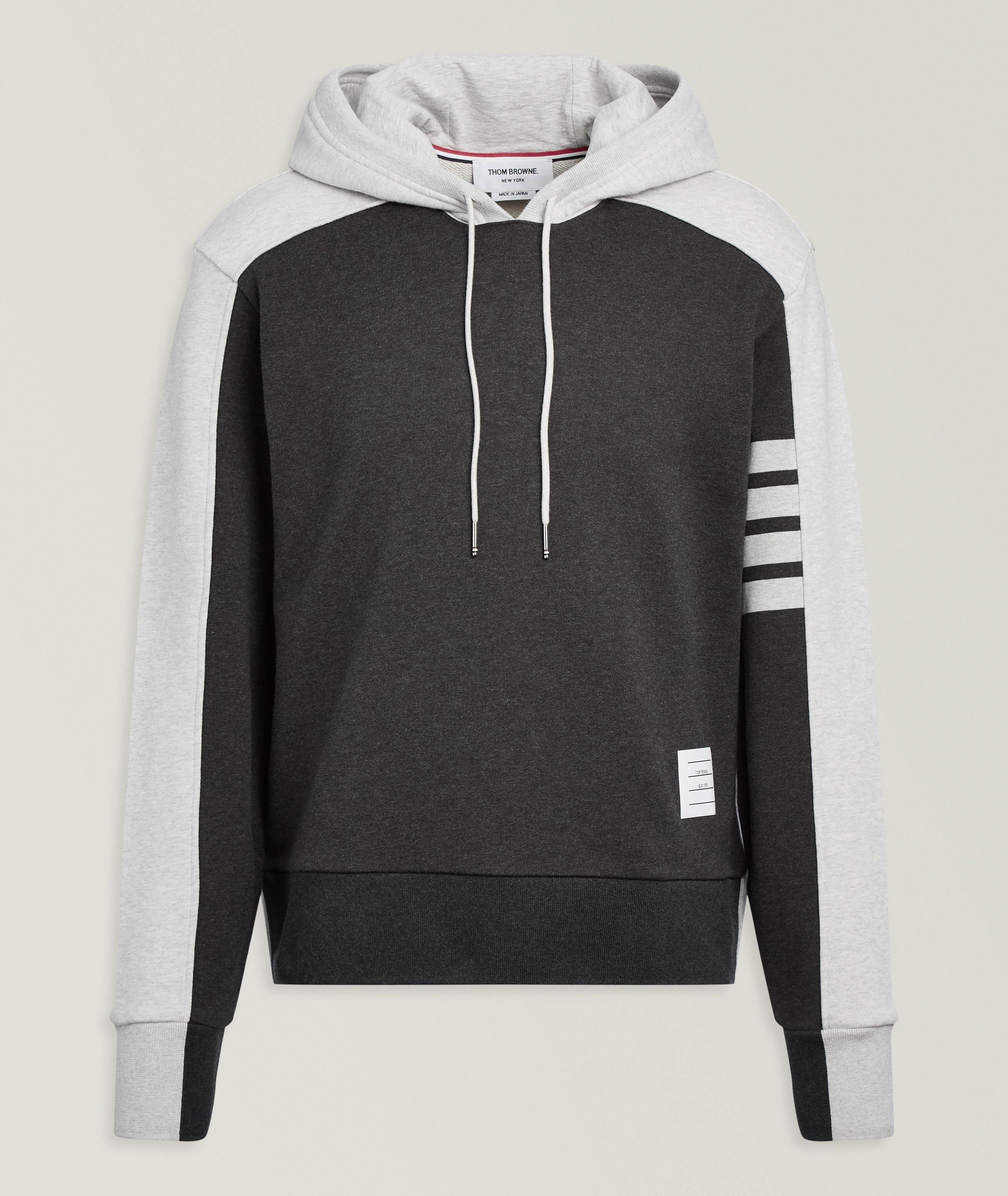 Thom Browne Pull à capuche blocs de couleur