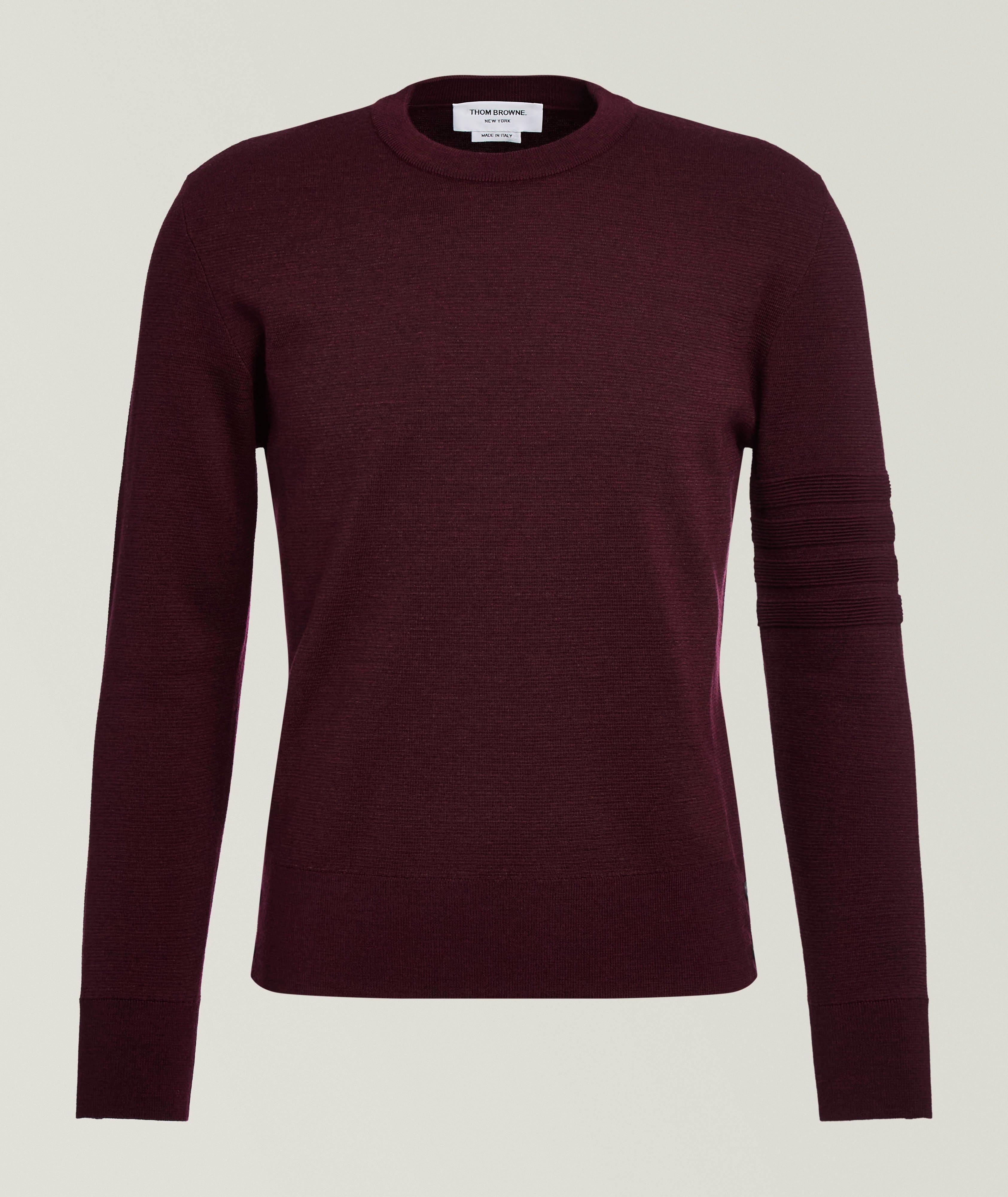 Thom Browne Pull 4-barres point Milano Ottoman
