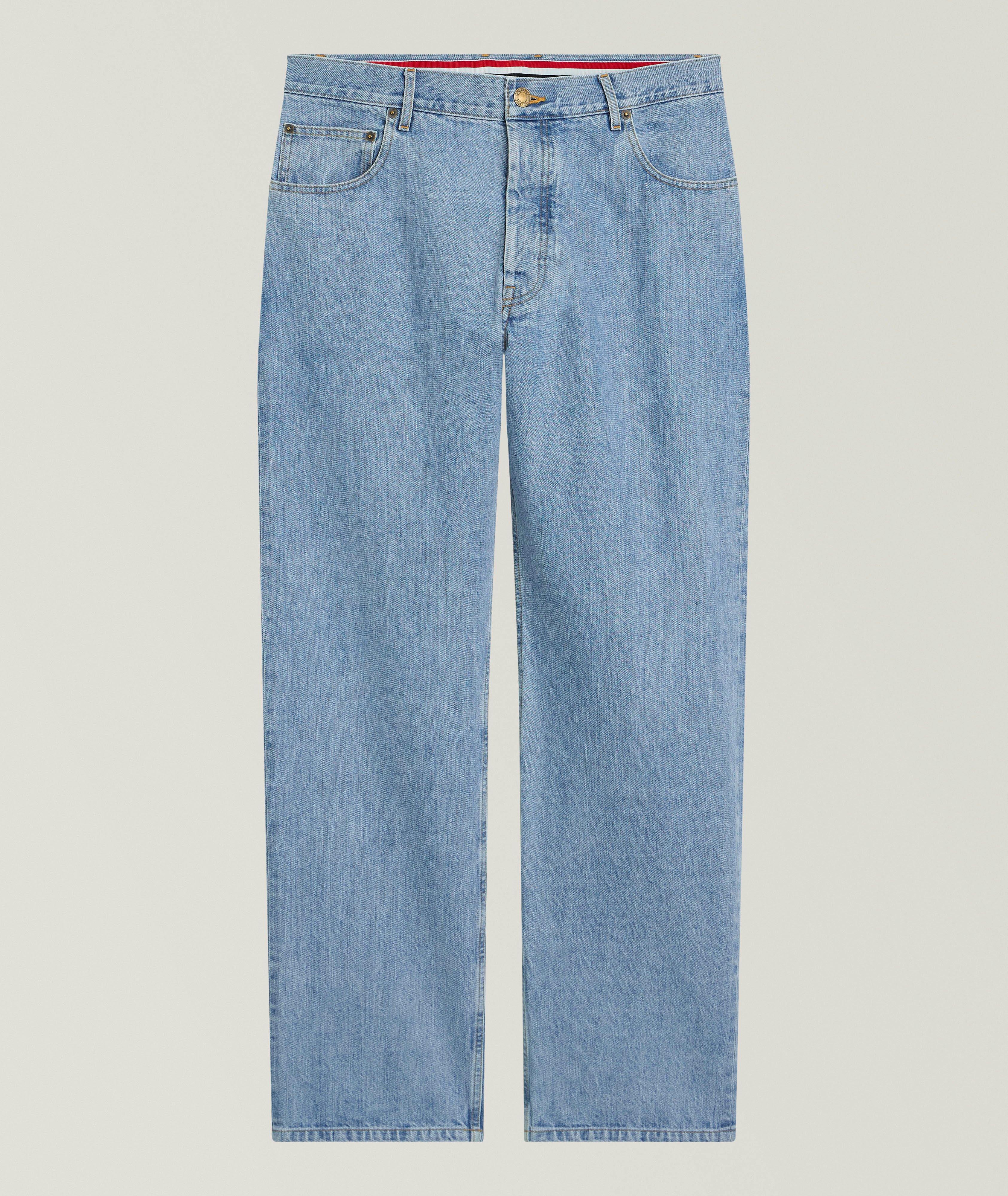 Thom Browne Washed Selvedge Straight Jeans 