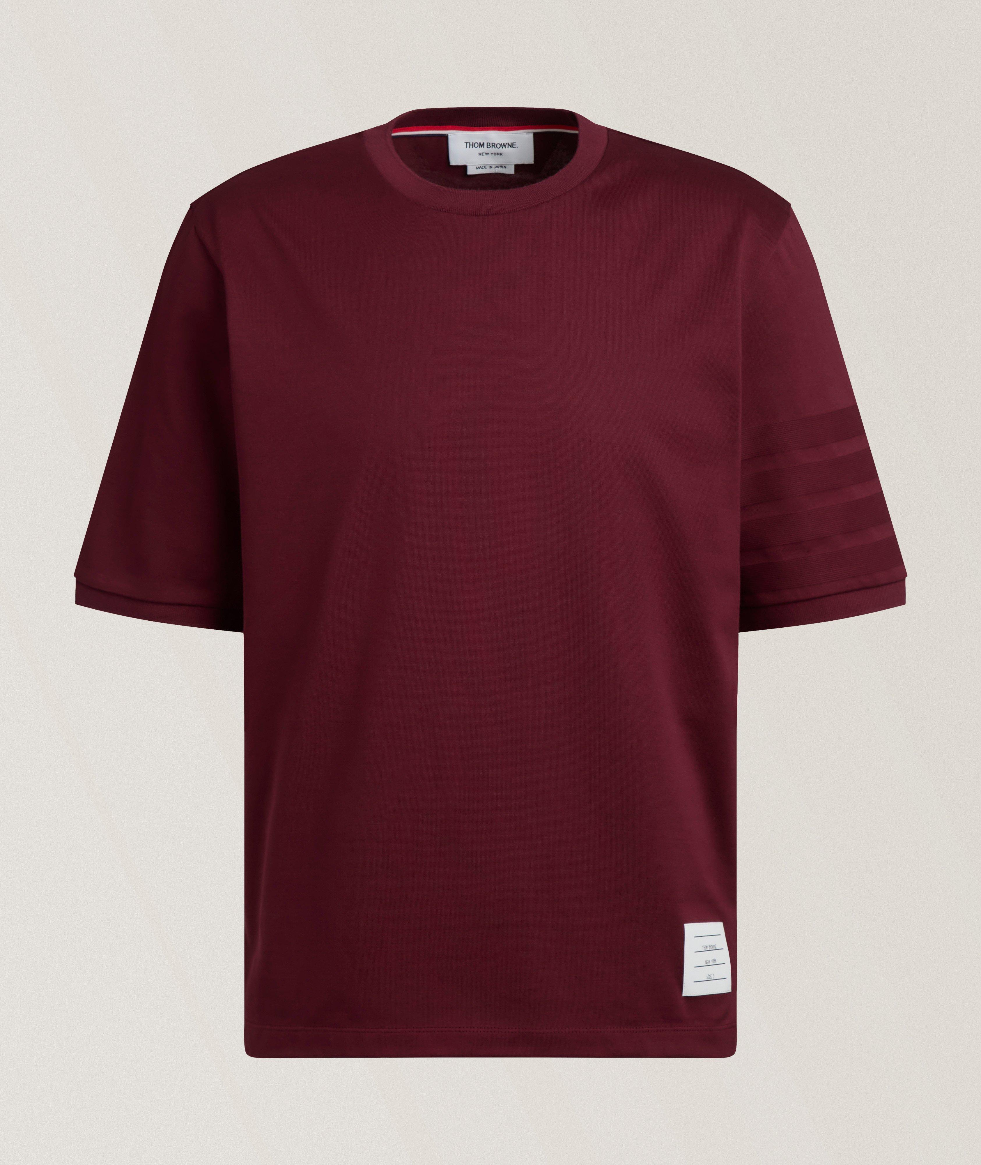 Thom Browne T-shirt 4-barres point Milano ottoman