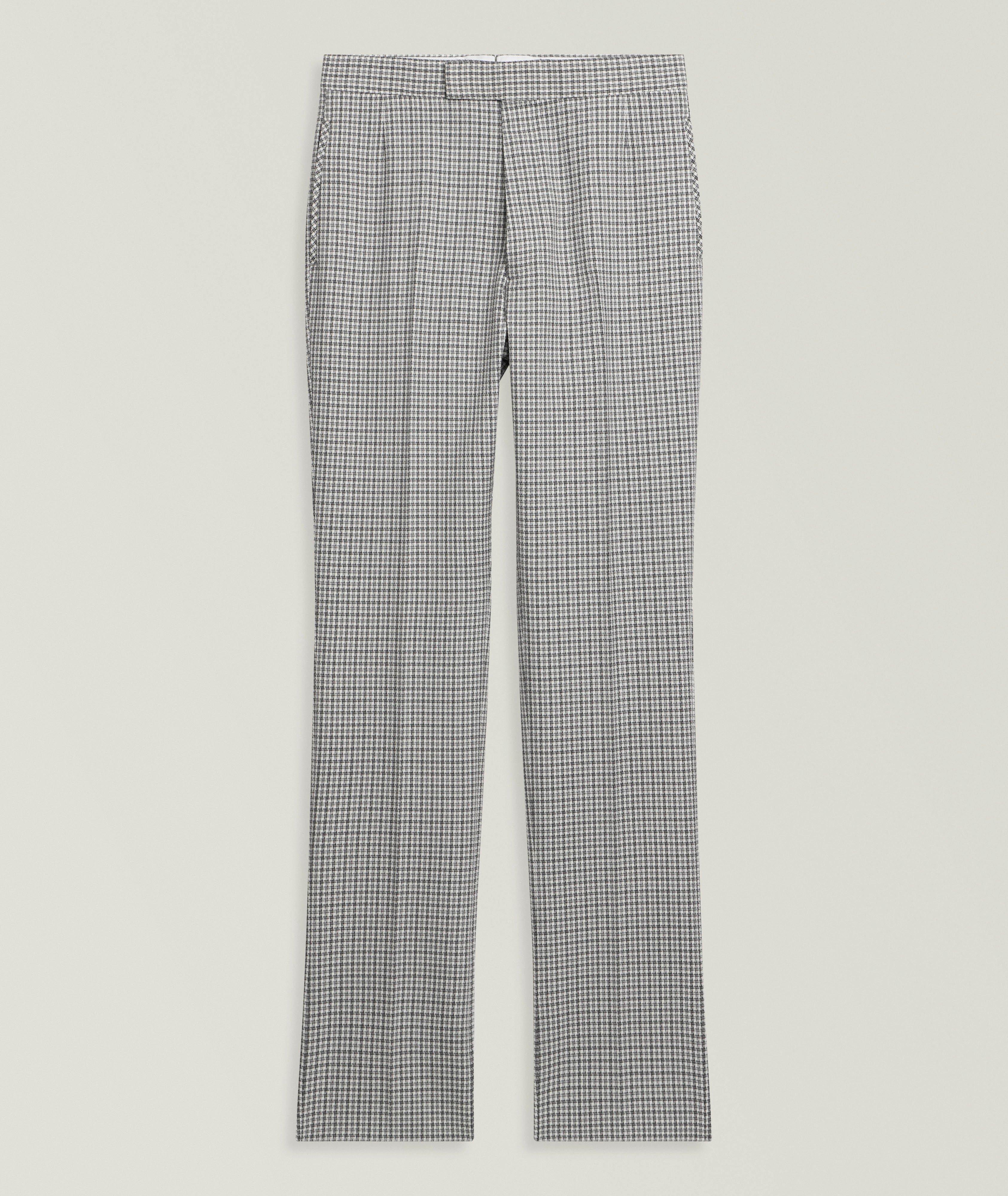 Thom Browne Wool Checked Pants