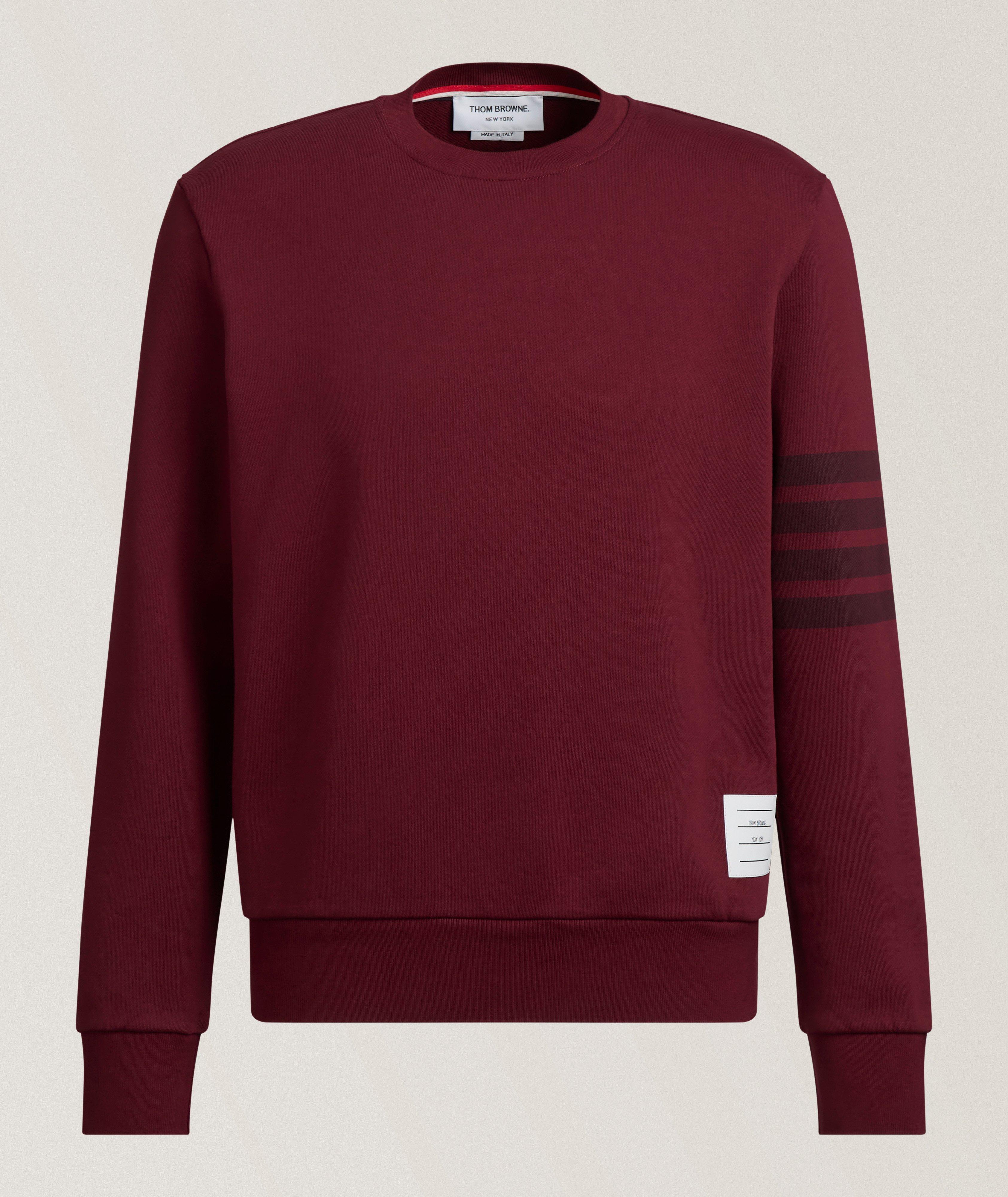 Thom Browne 4-Bar Cotton Loopback Sweatshirt