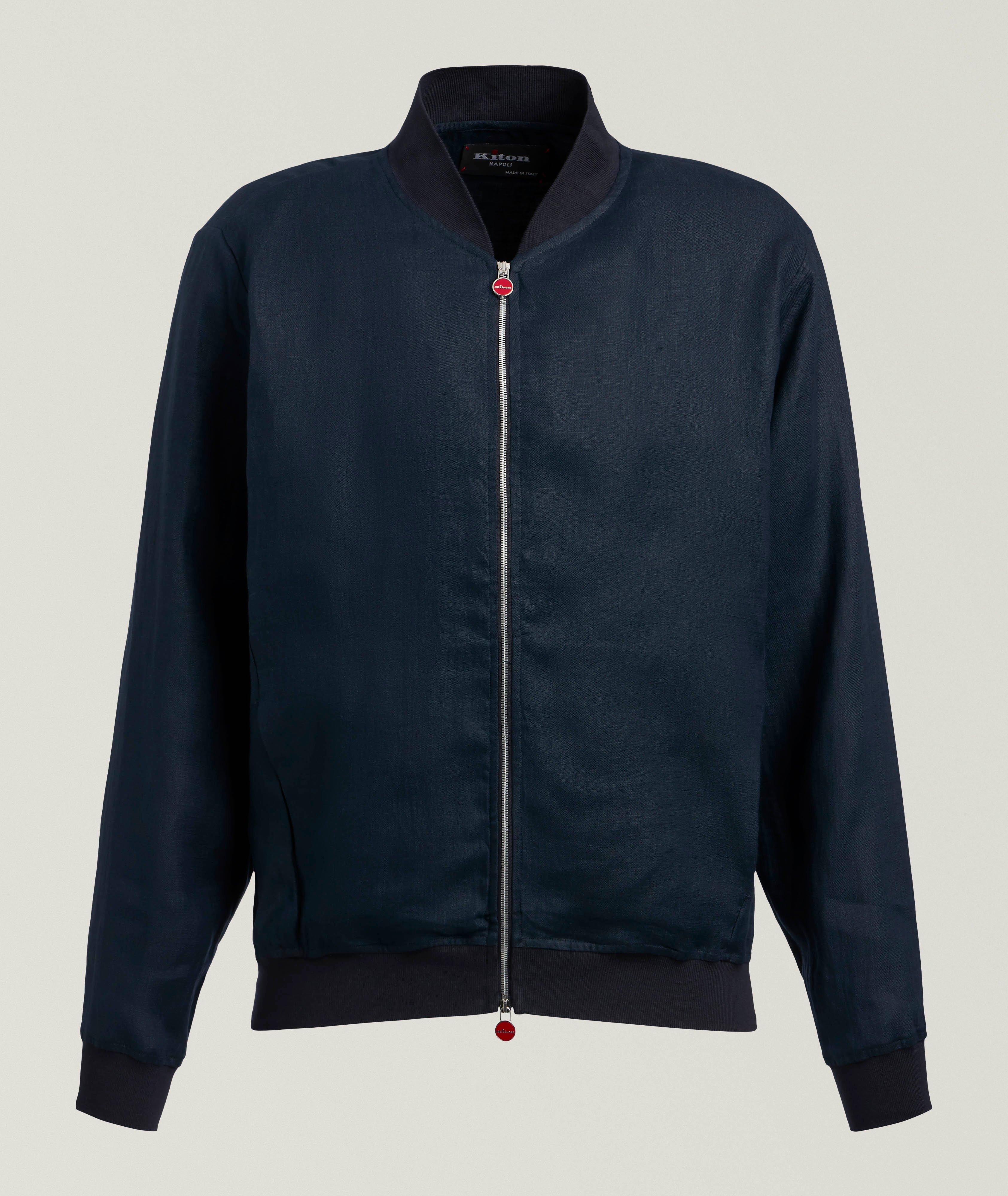 Kiton Linen Bomber