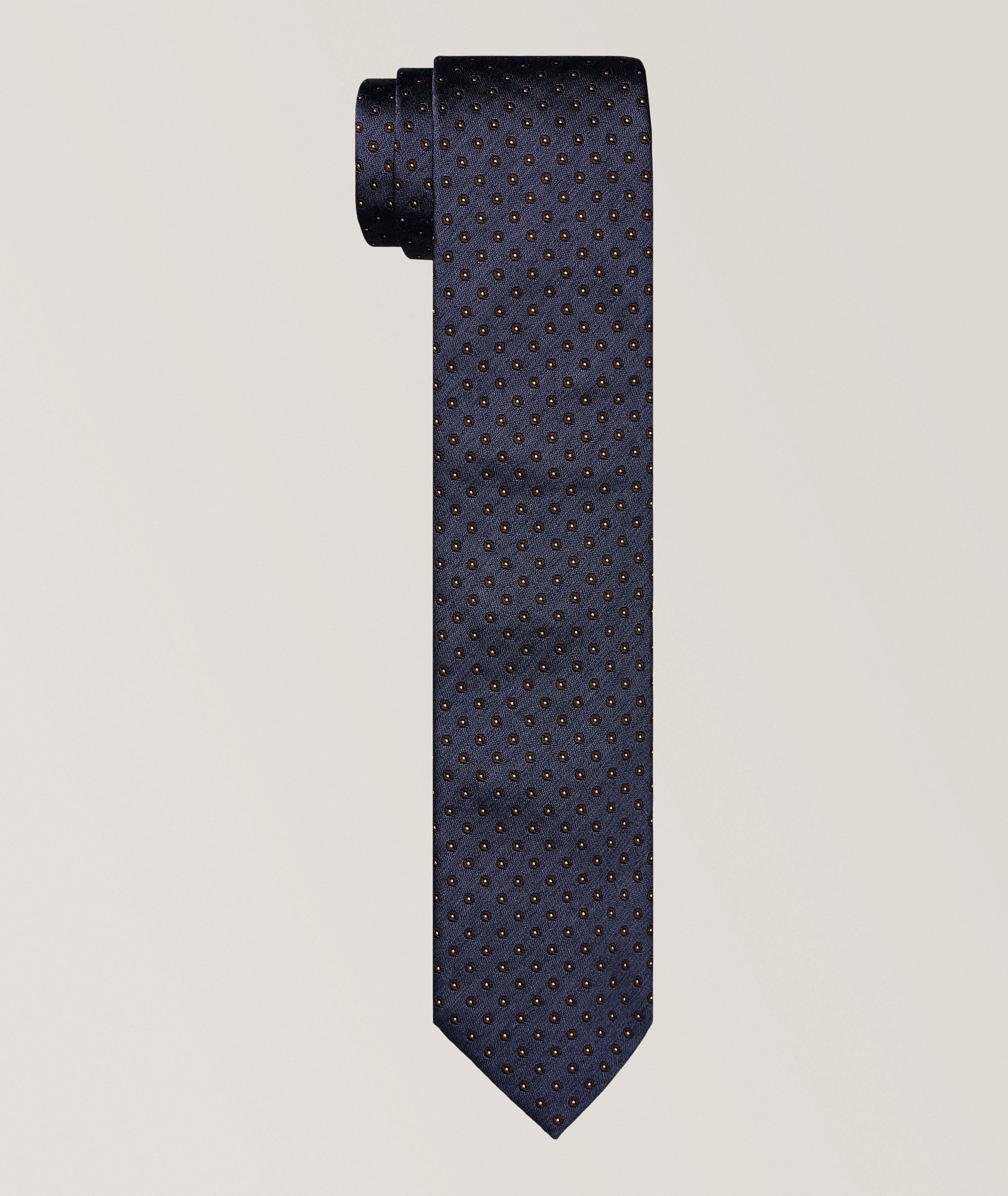 Altea Cravate en coton-soie foulard
