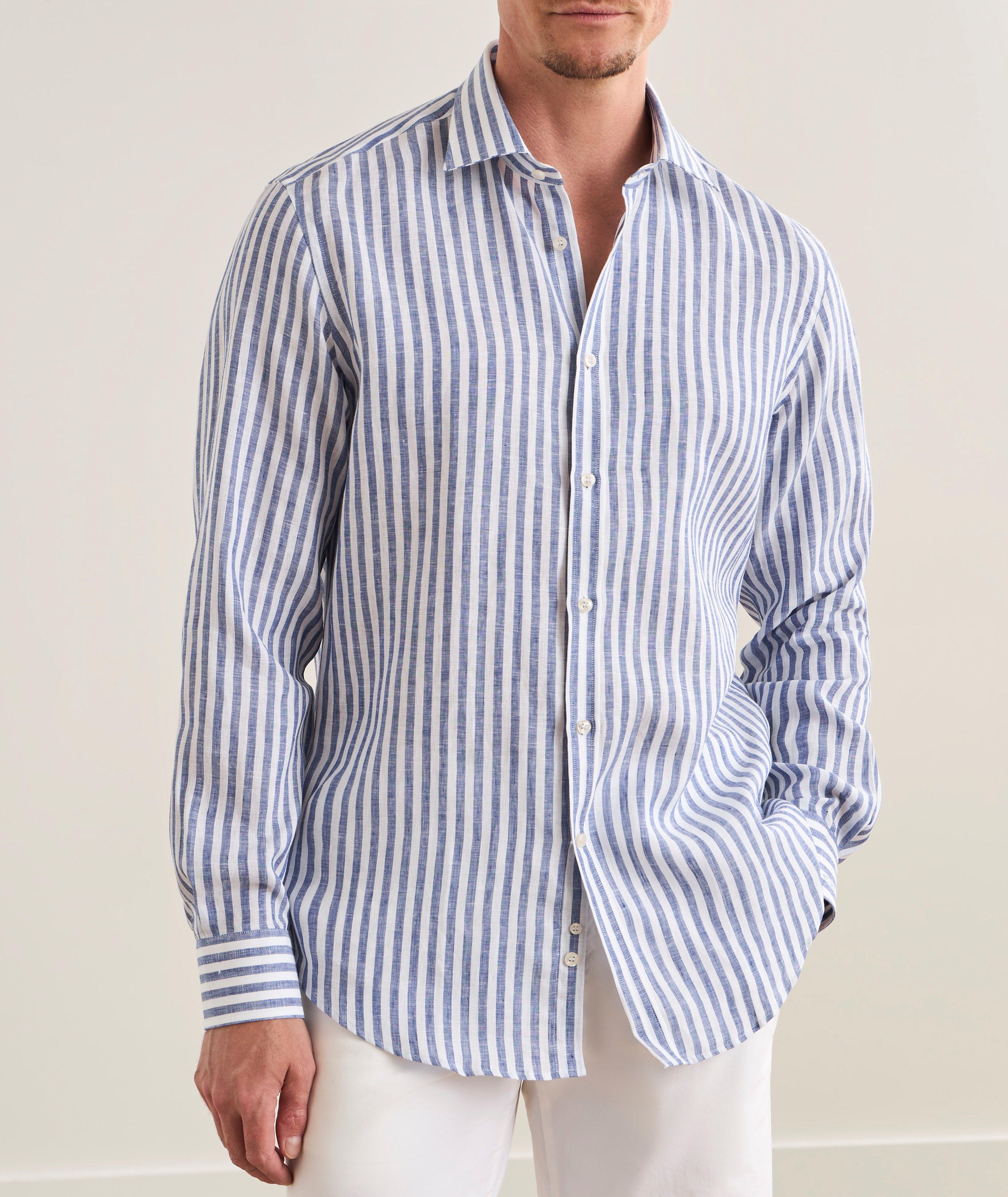 Striped Linen Shirt image 1