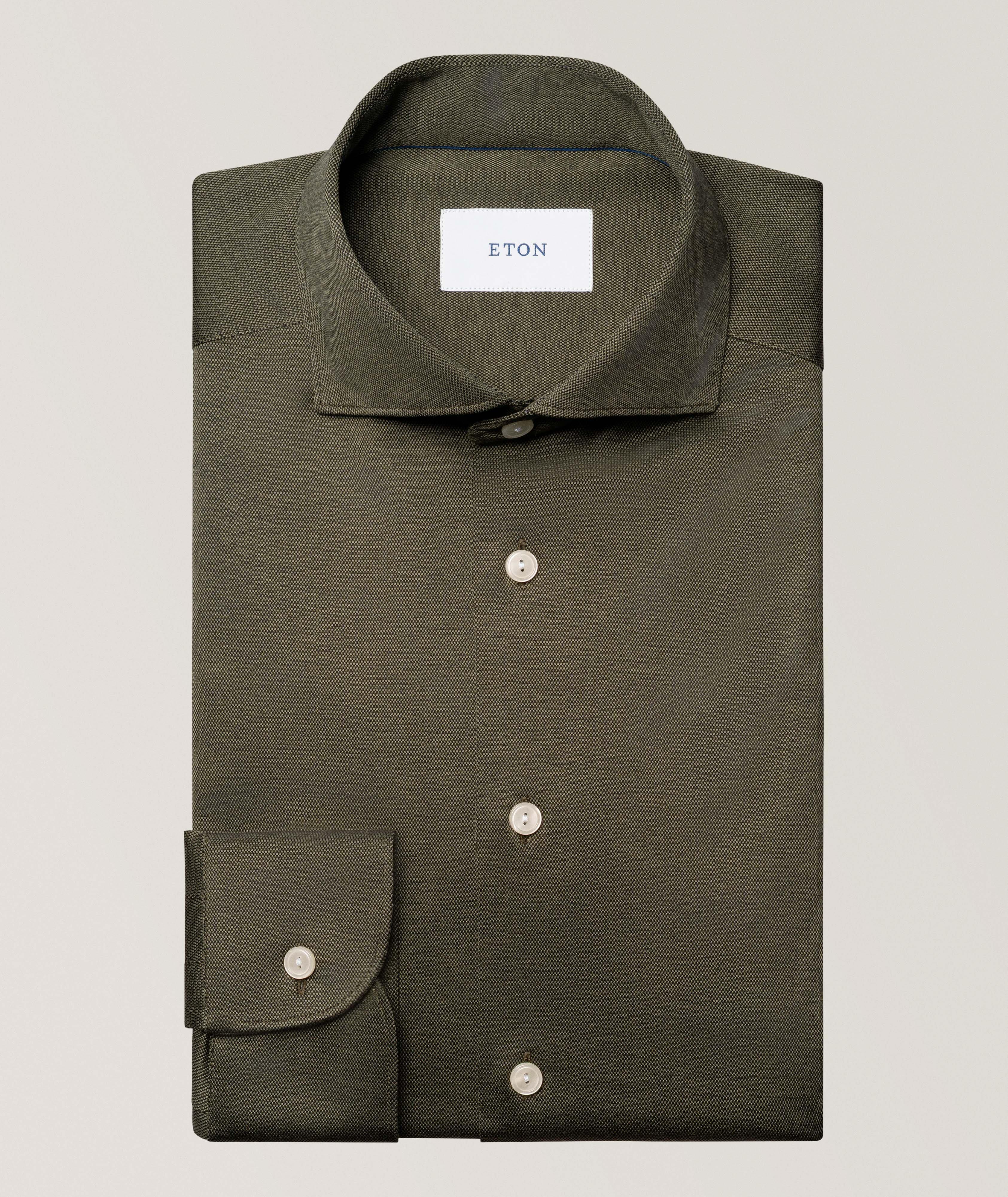 Eton Slim-Fit Filo Di Scozia Knit Shirt