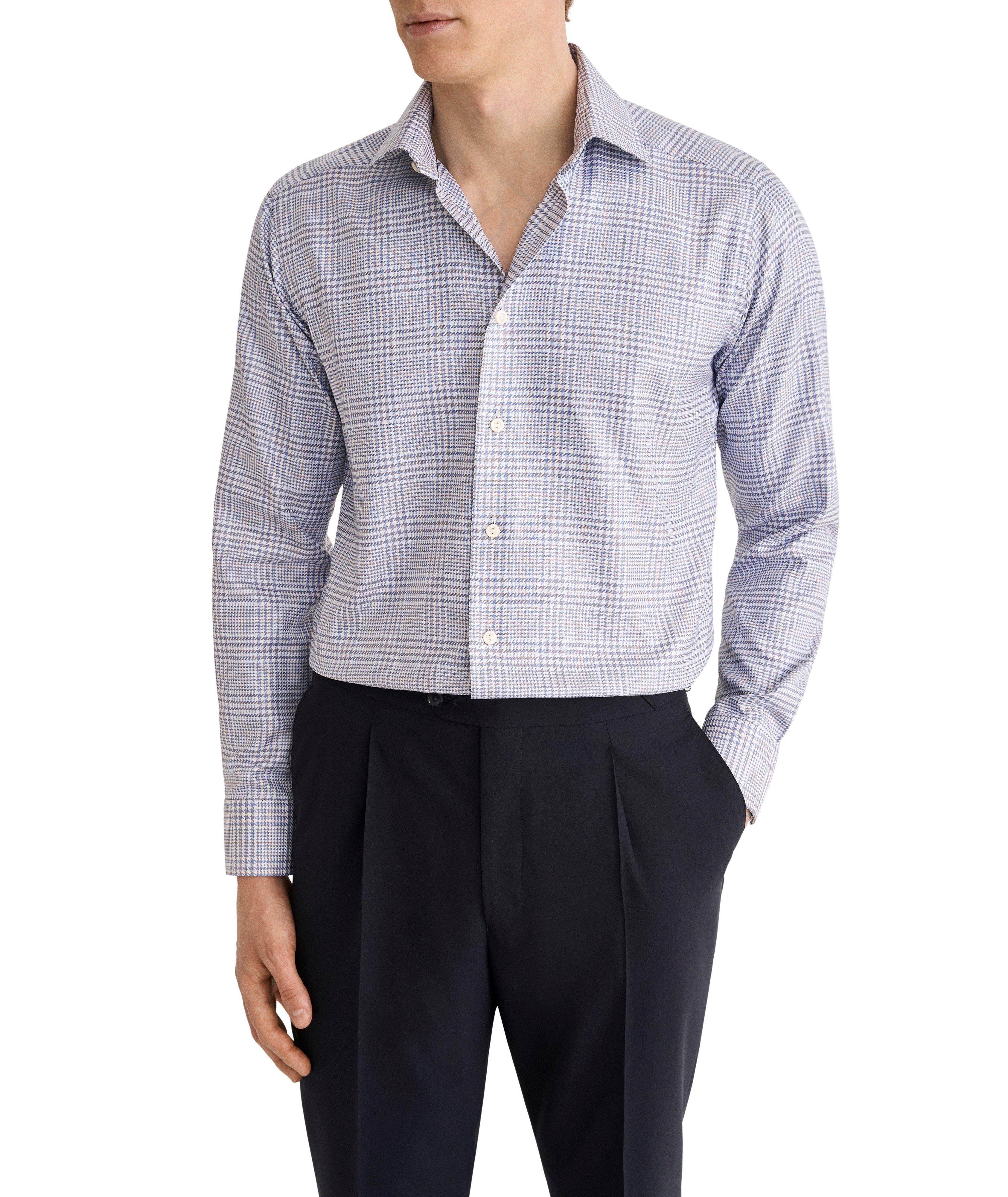 Slim-Fit Bold Check King Twill Dress Shirt image 2