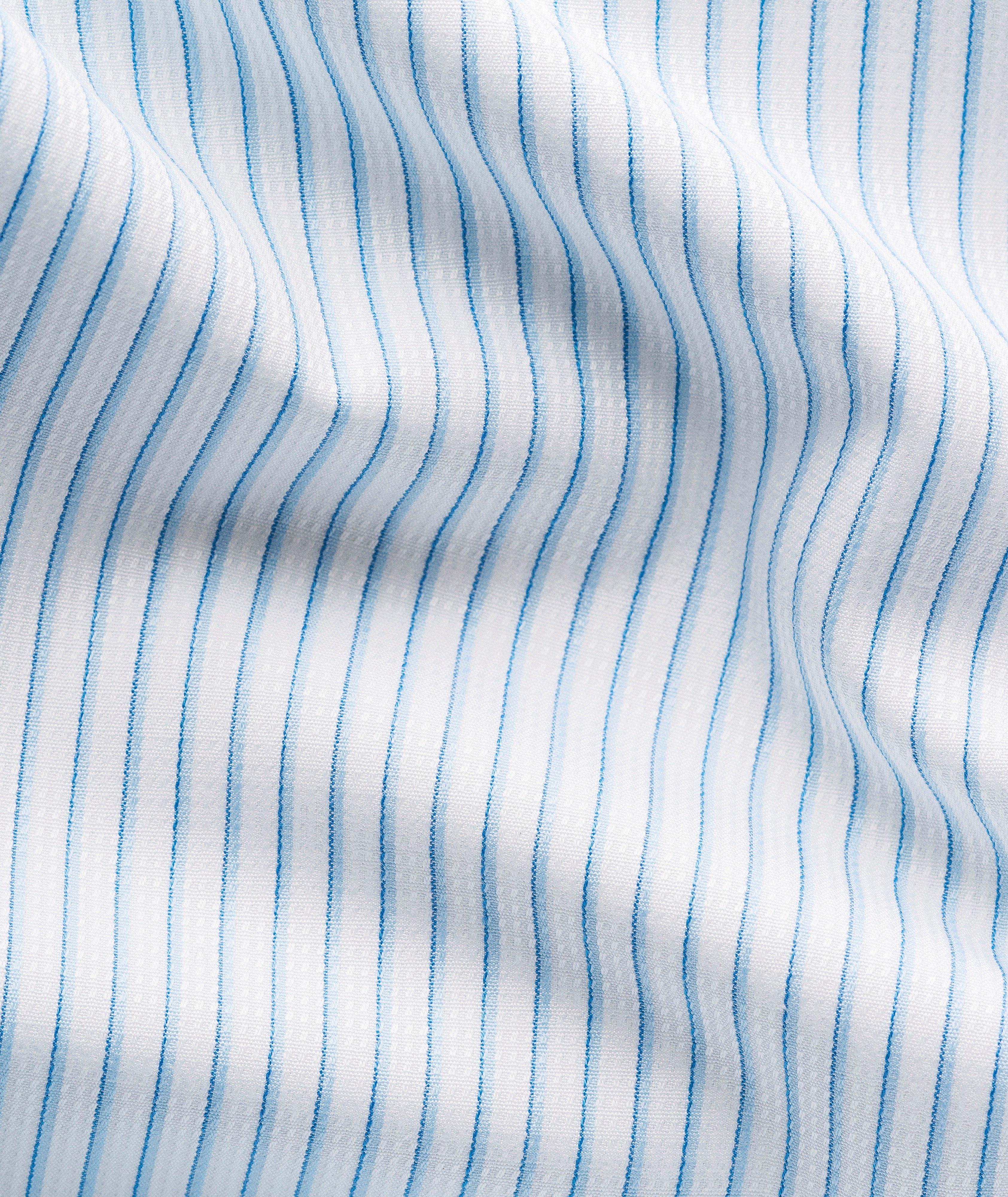 Slim-Fit Striped Supima Dress Shirt image 7