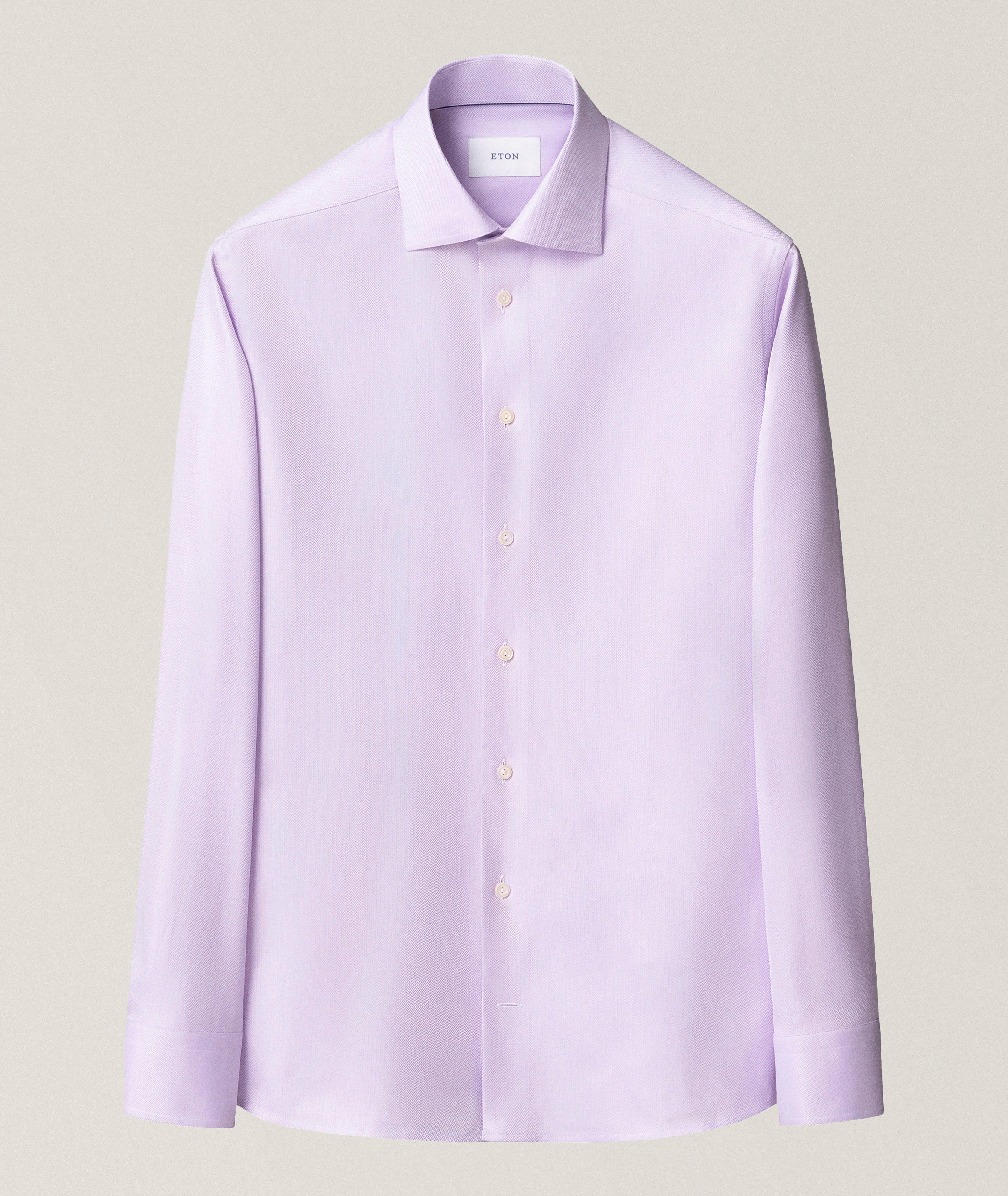 Chemise sergé chevrons coupe-contemporaine image 6