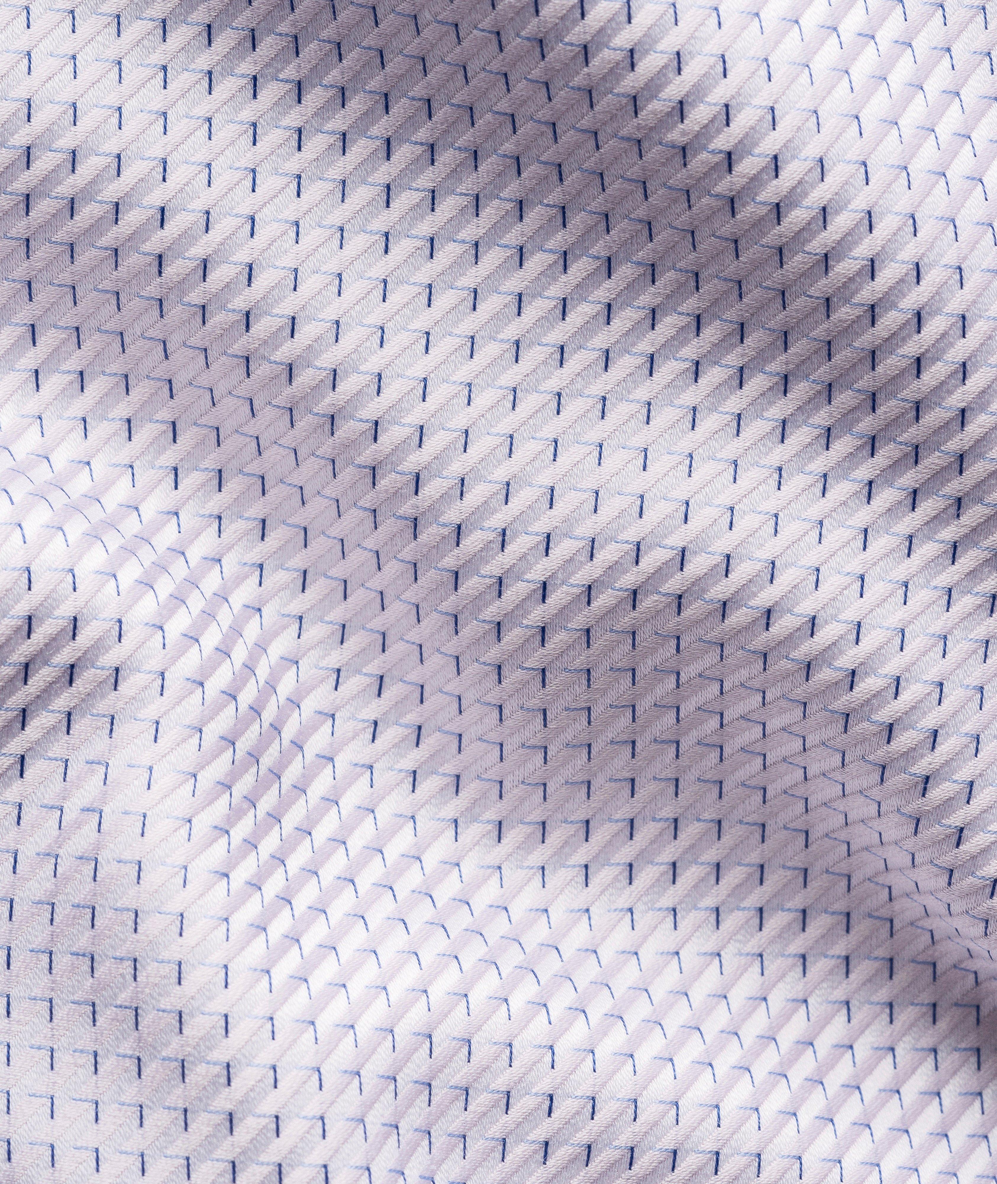 Slim-Fit Micro-Check King Twill Dress Shirt image 7