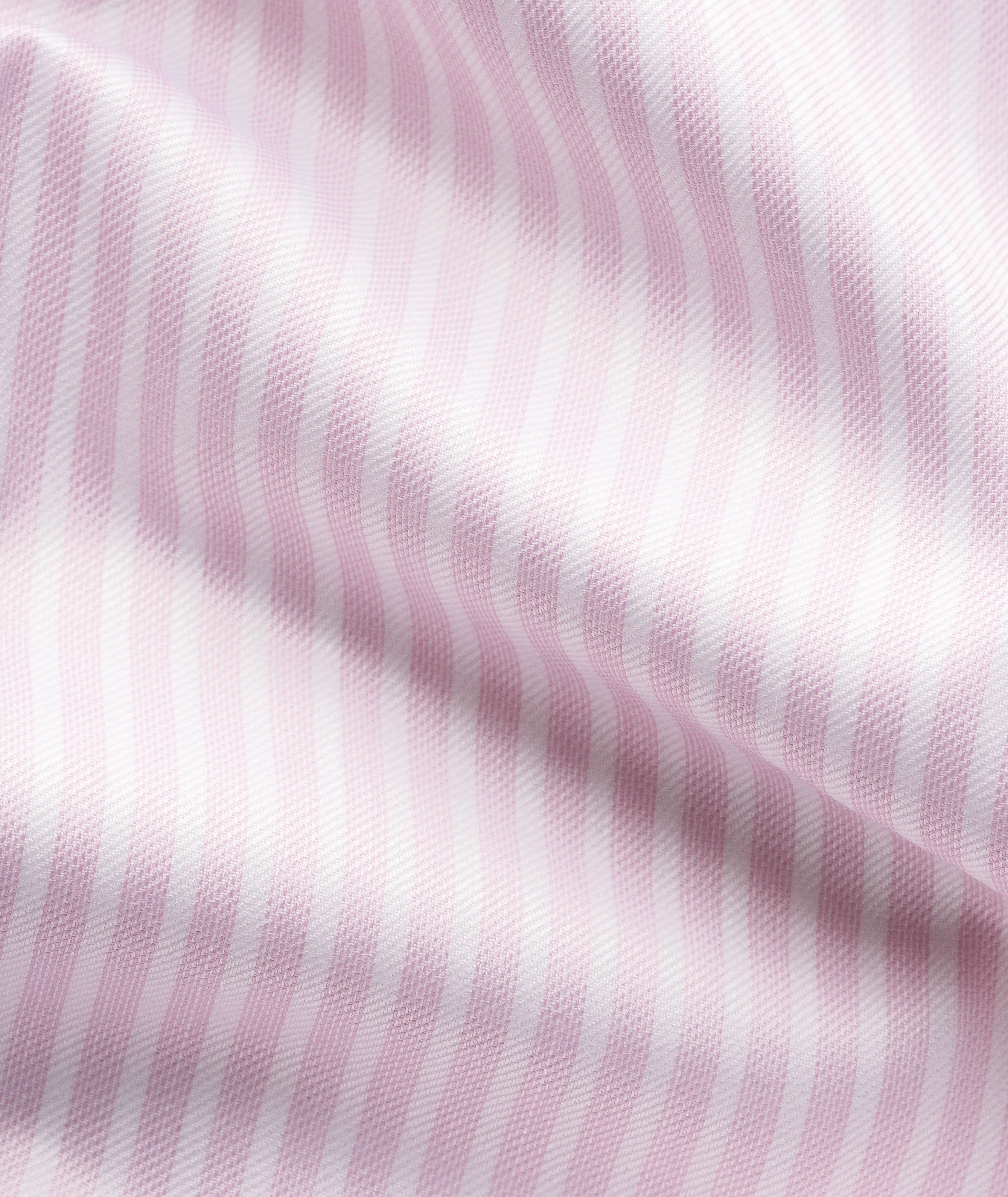 Chemise sergé emblématique rayée coupe-ajustée image 7