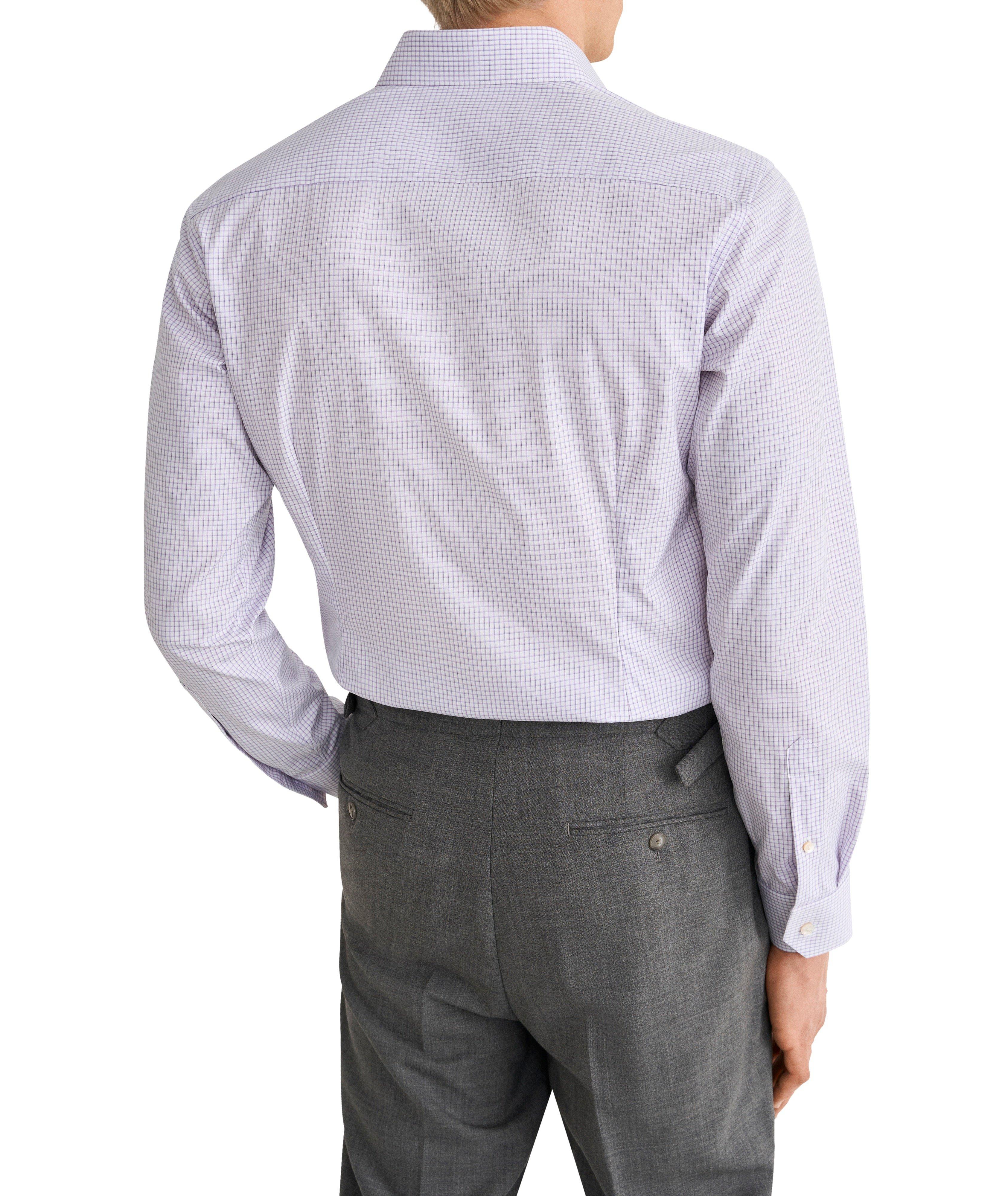 Contemporary Fit Check Supima Cotton Shirt image 3