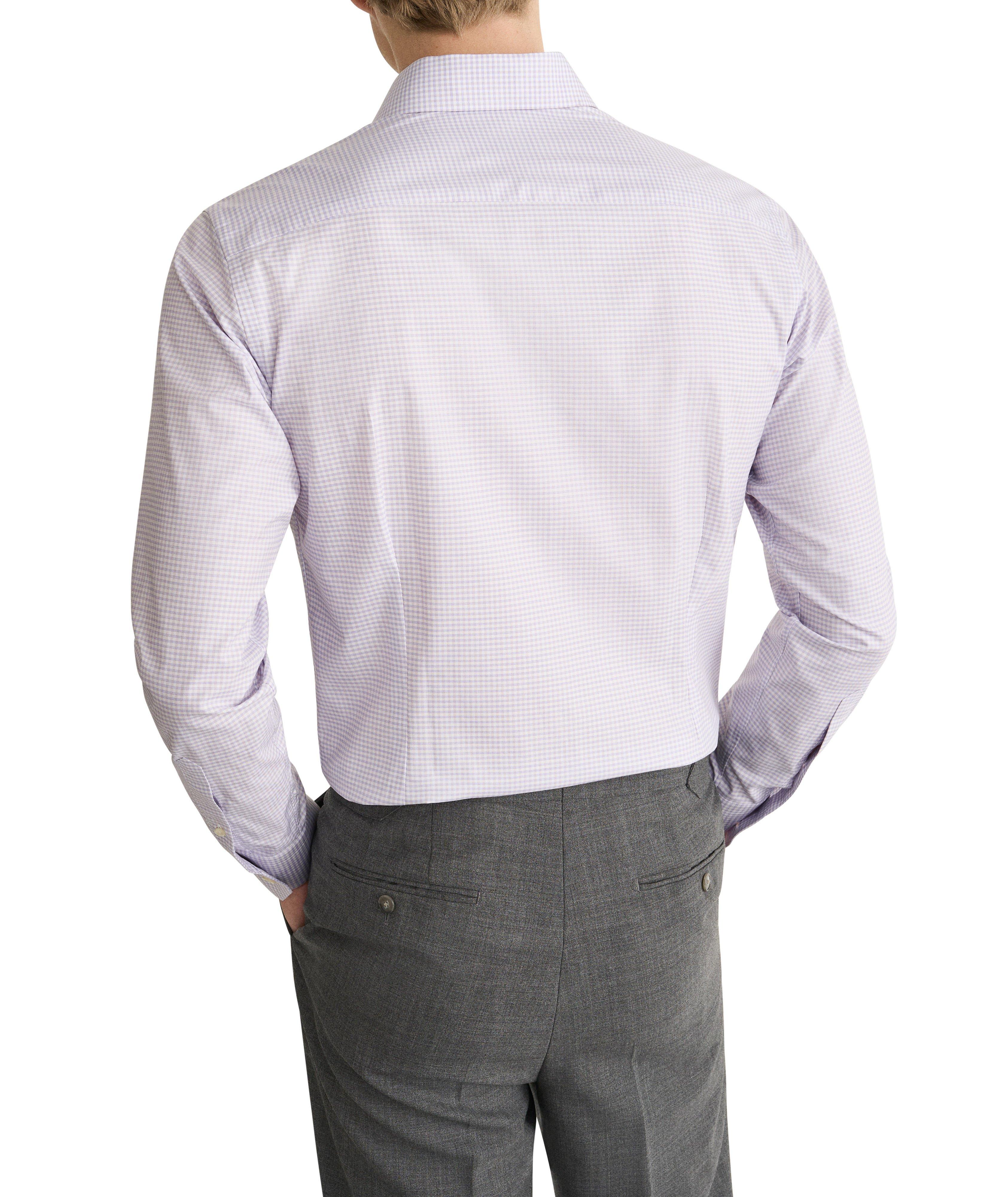 Slim-Fit Check Fine Twill Shirt image 2