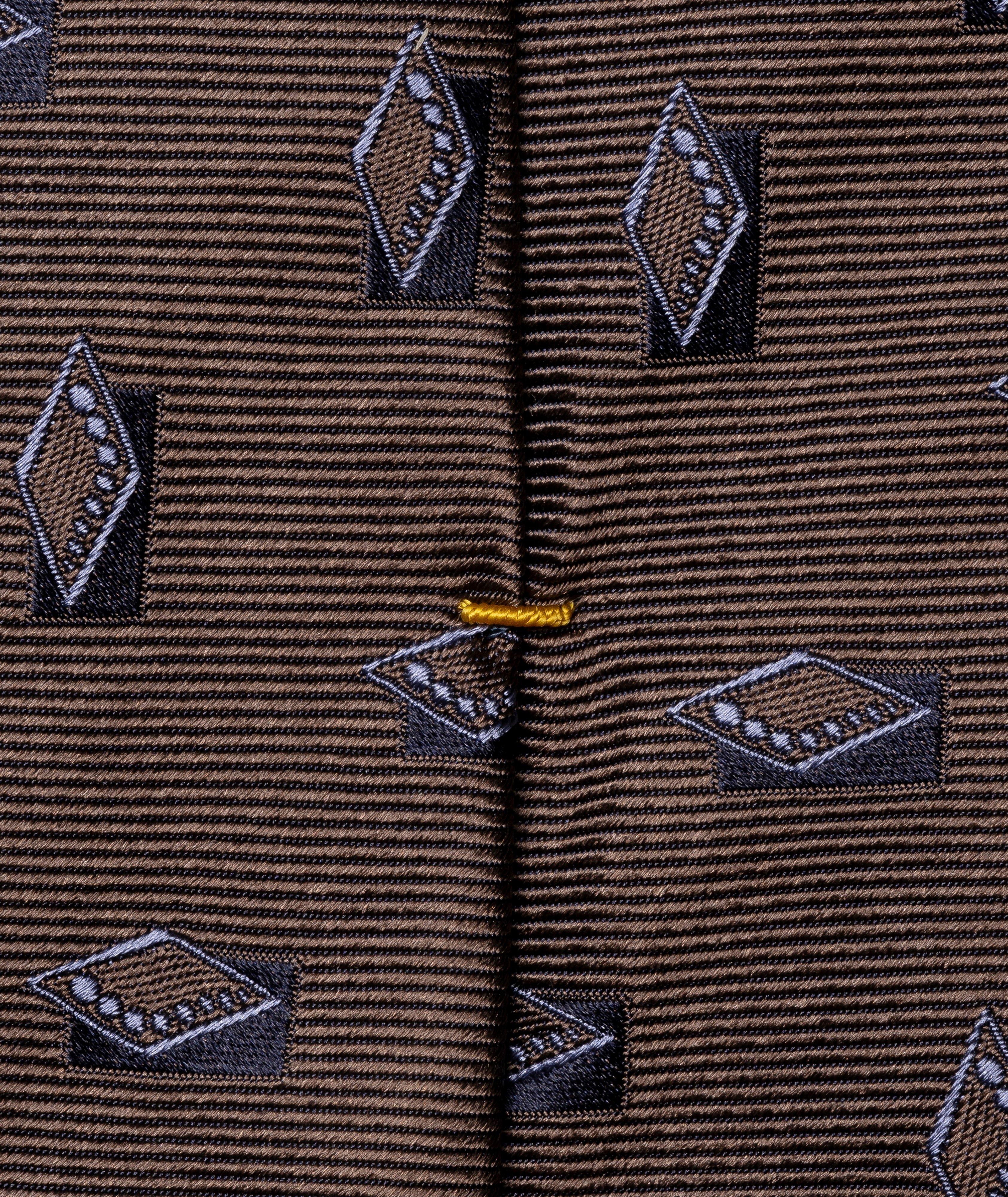 Diamond Woven Silk Tie image 2