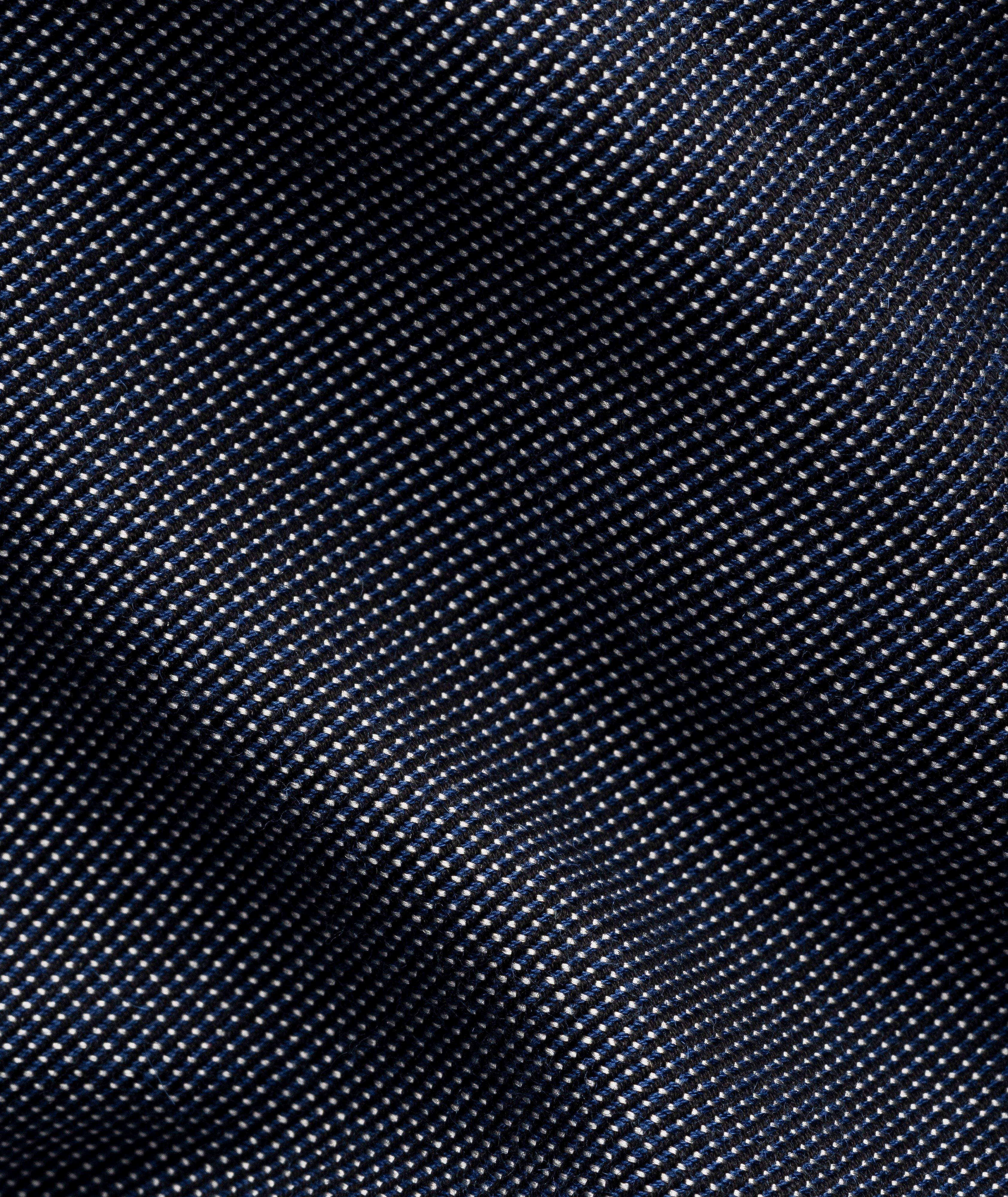 Slim-Fit Cotton Silk Cashmere Dress Shirt image 7