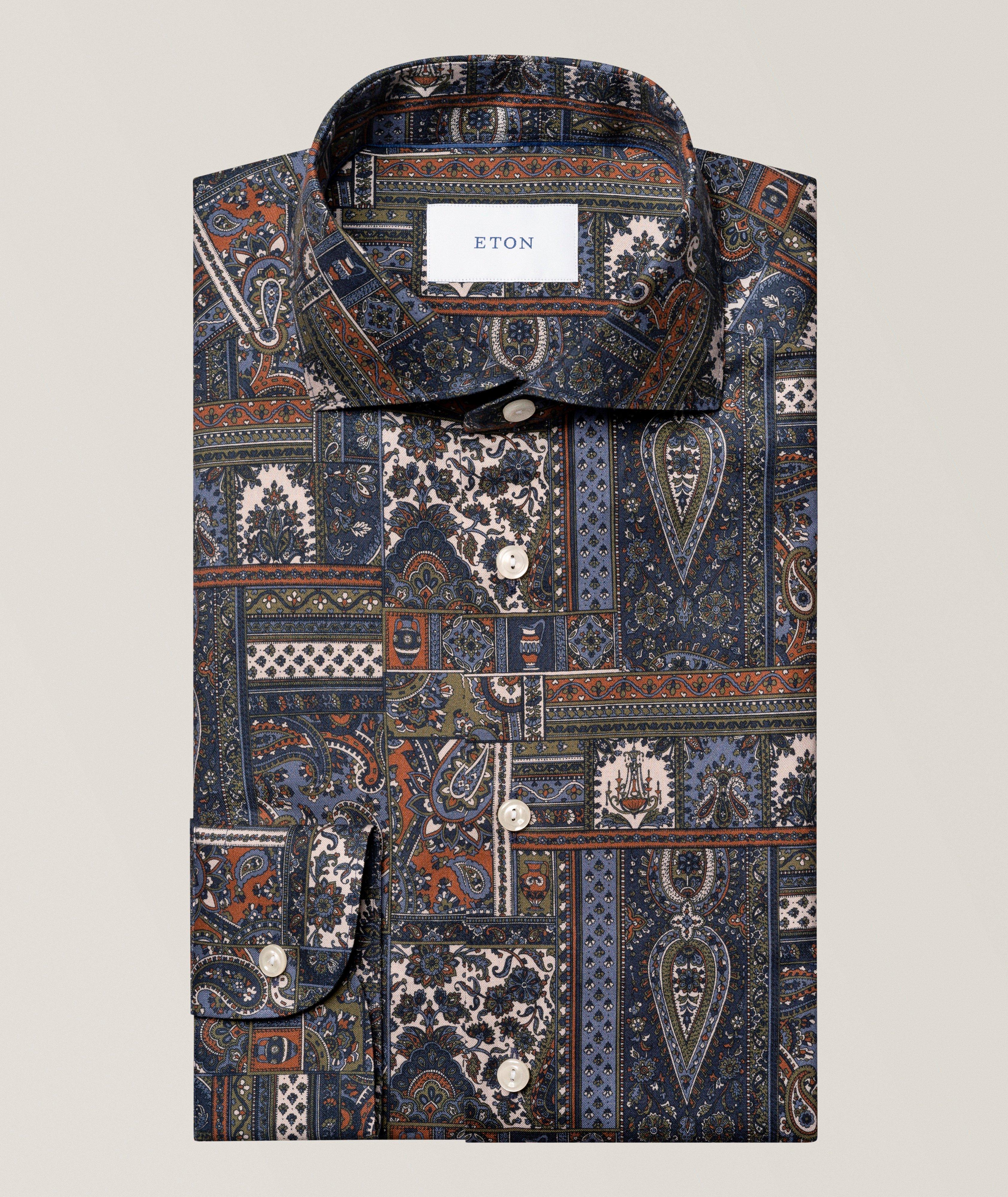 Chemise flanelle emblématique courtepointe coupe-ajustée image 0