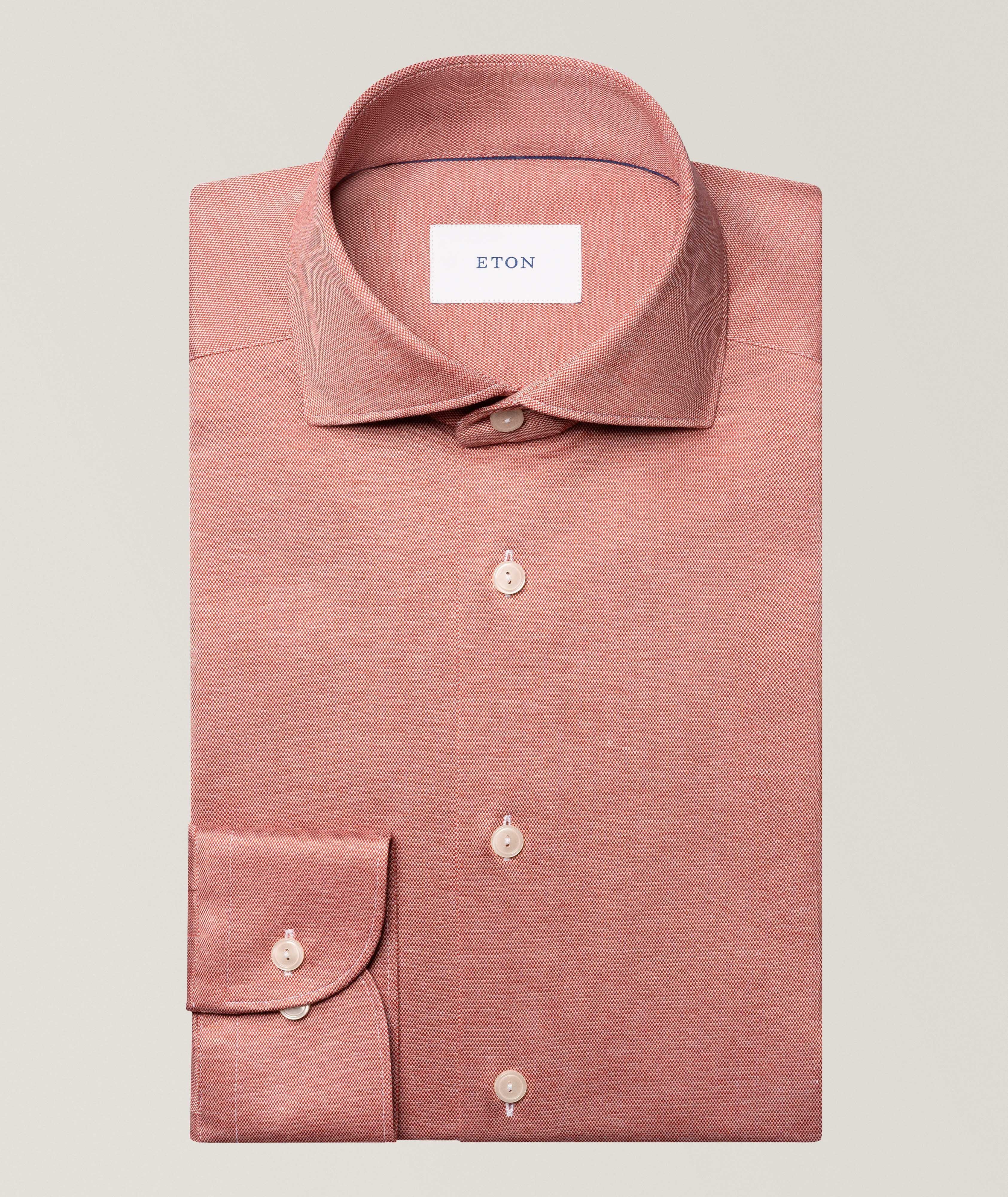Eton Slim-Fit Filo Di Scozia Knit Shirt