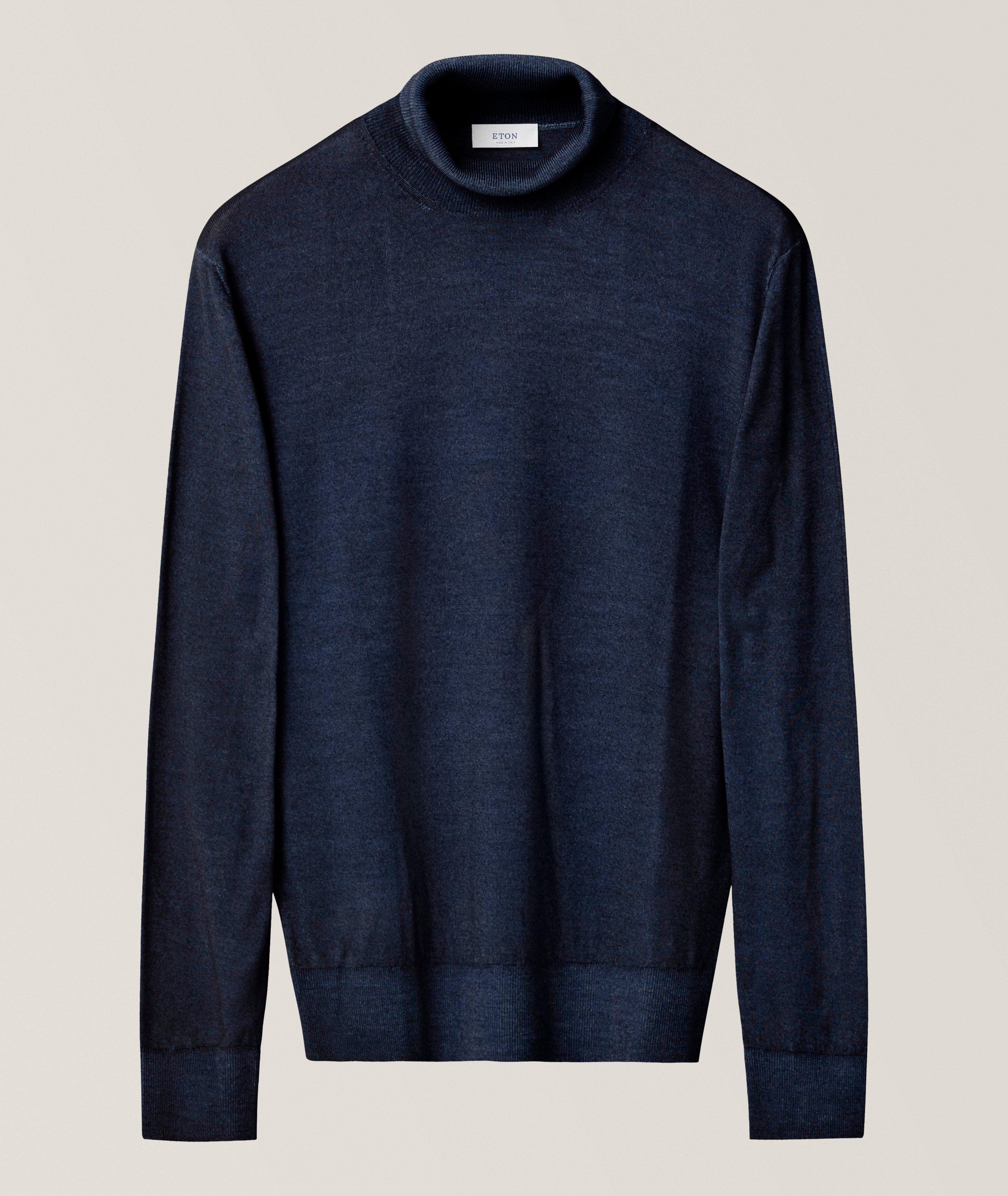 Eton Vintage Merino Wool Turtleneck Sweater