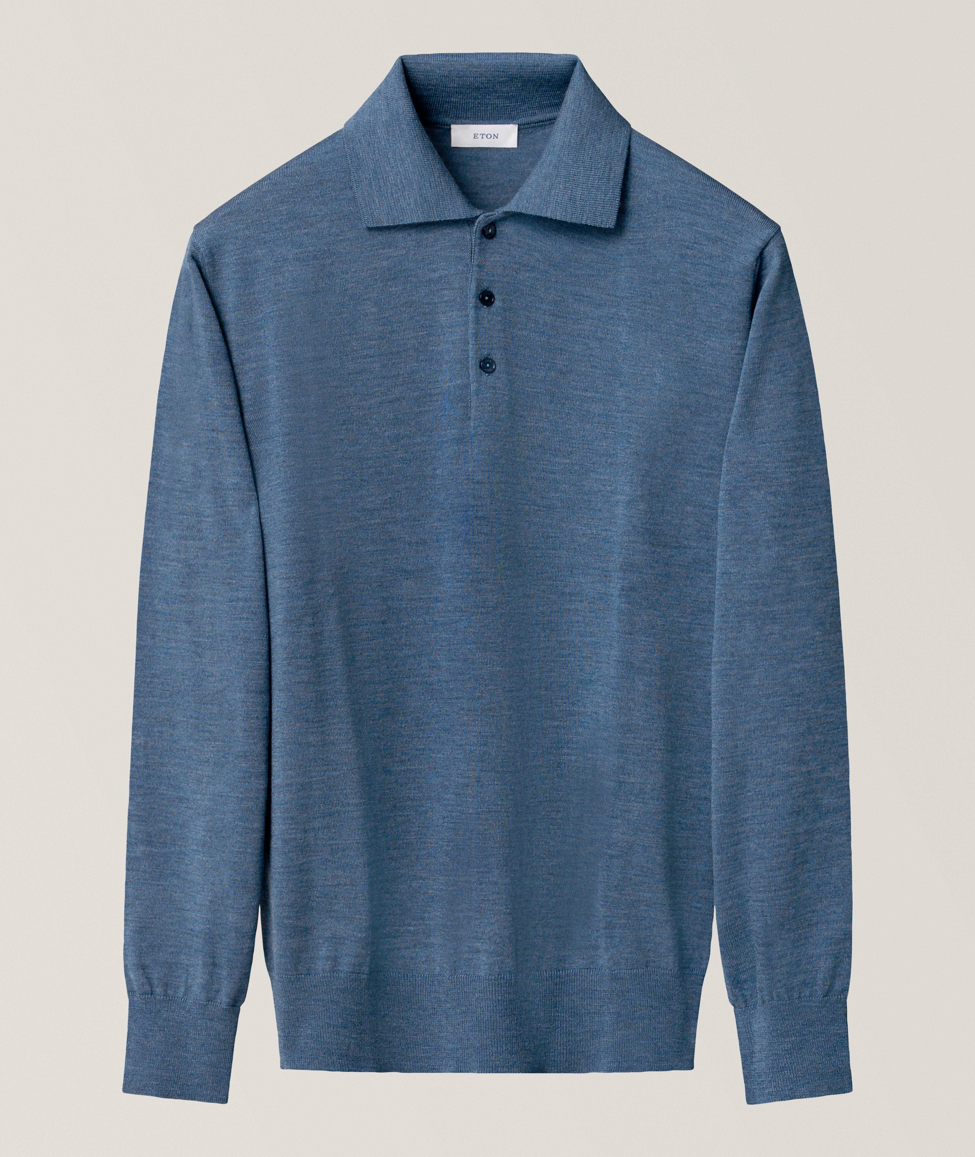 Eton Merino Wool Polo Shirt