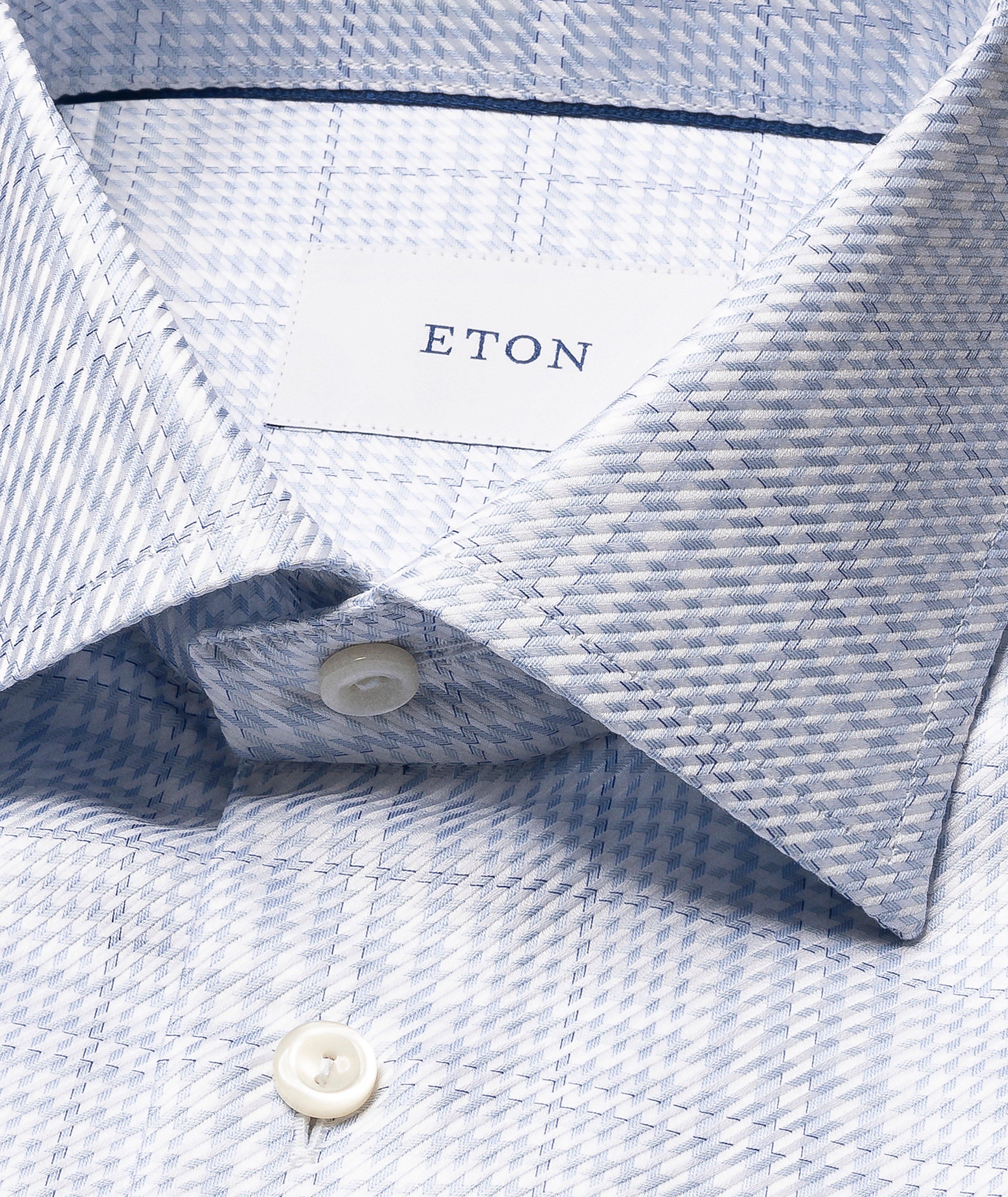 Chemise sergé roi quadrillé gros coupe-contemporaine image 1