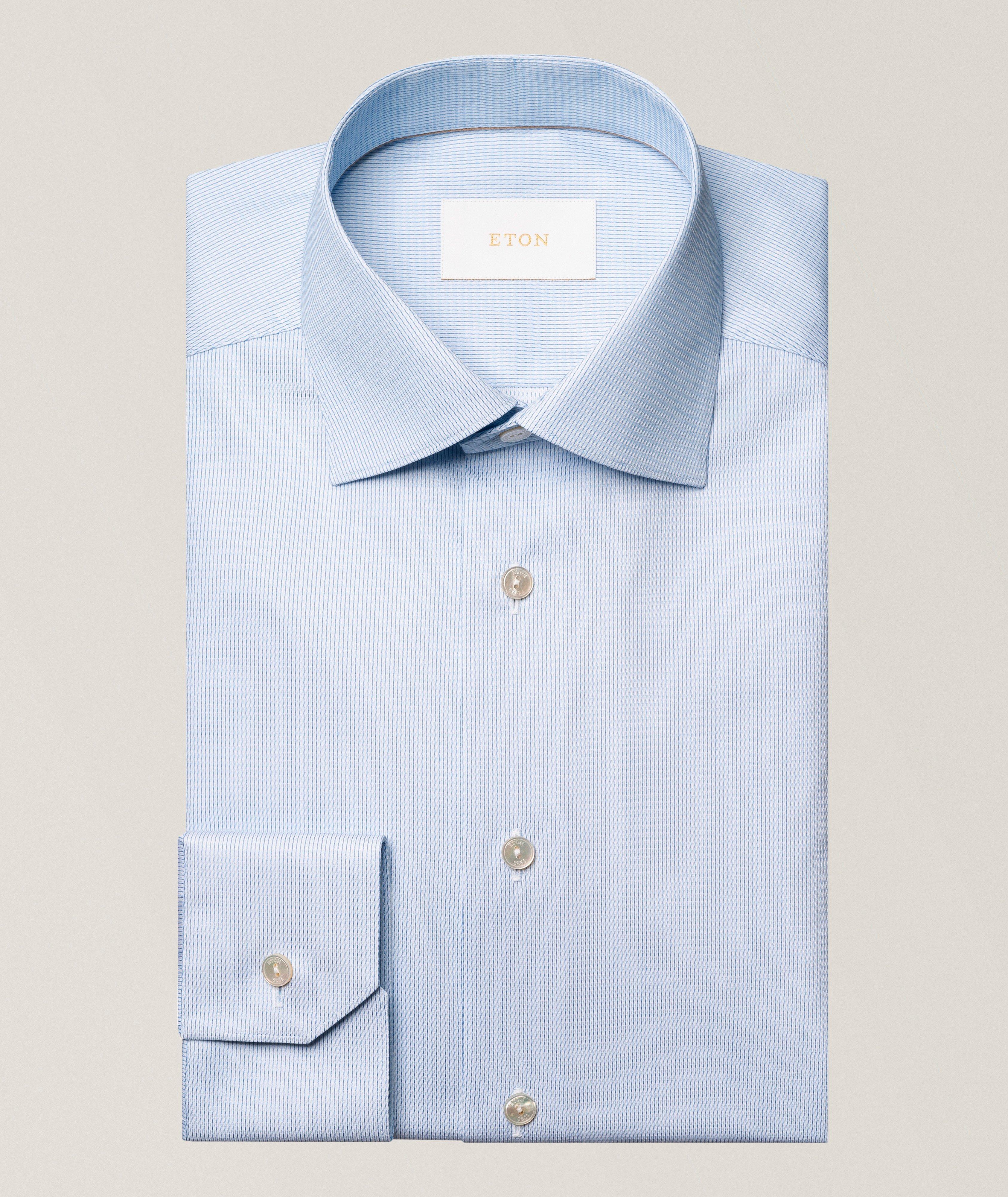 Eton Contemporary-Fit Semi-Solid Supima Cotton Shirt