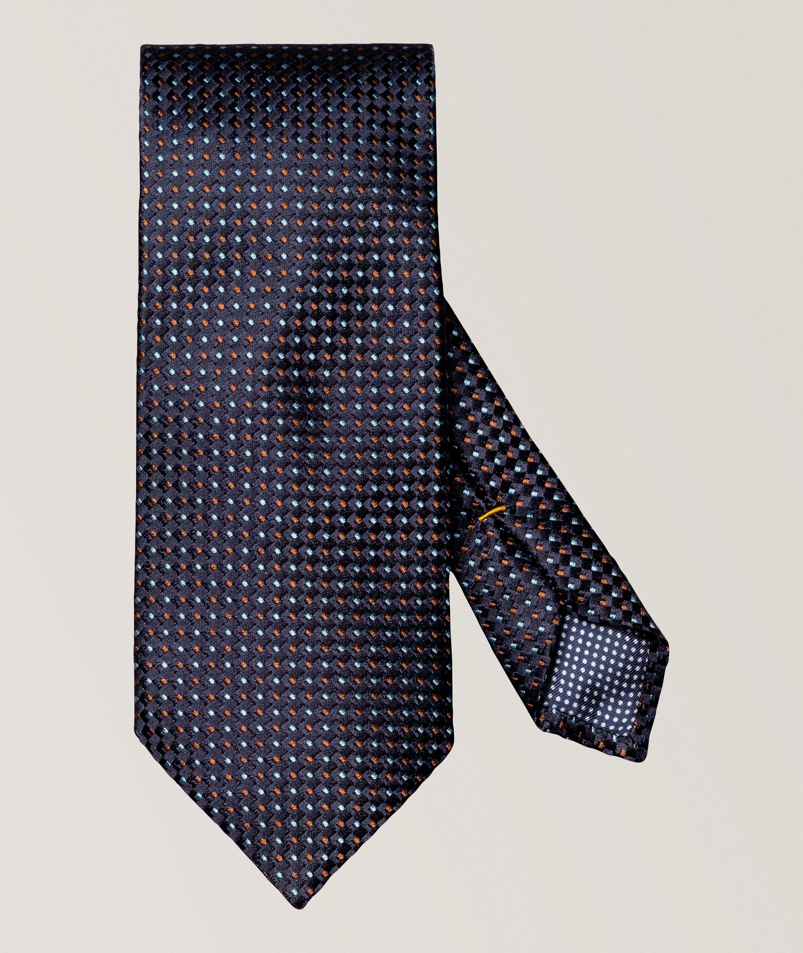 Eton Semi-Solid Woven Silk Tie