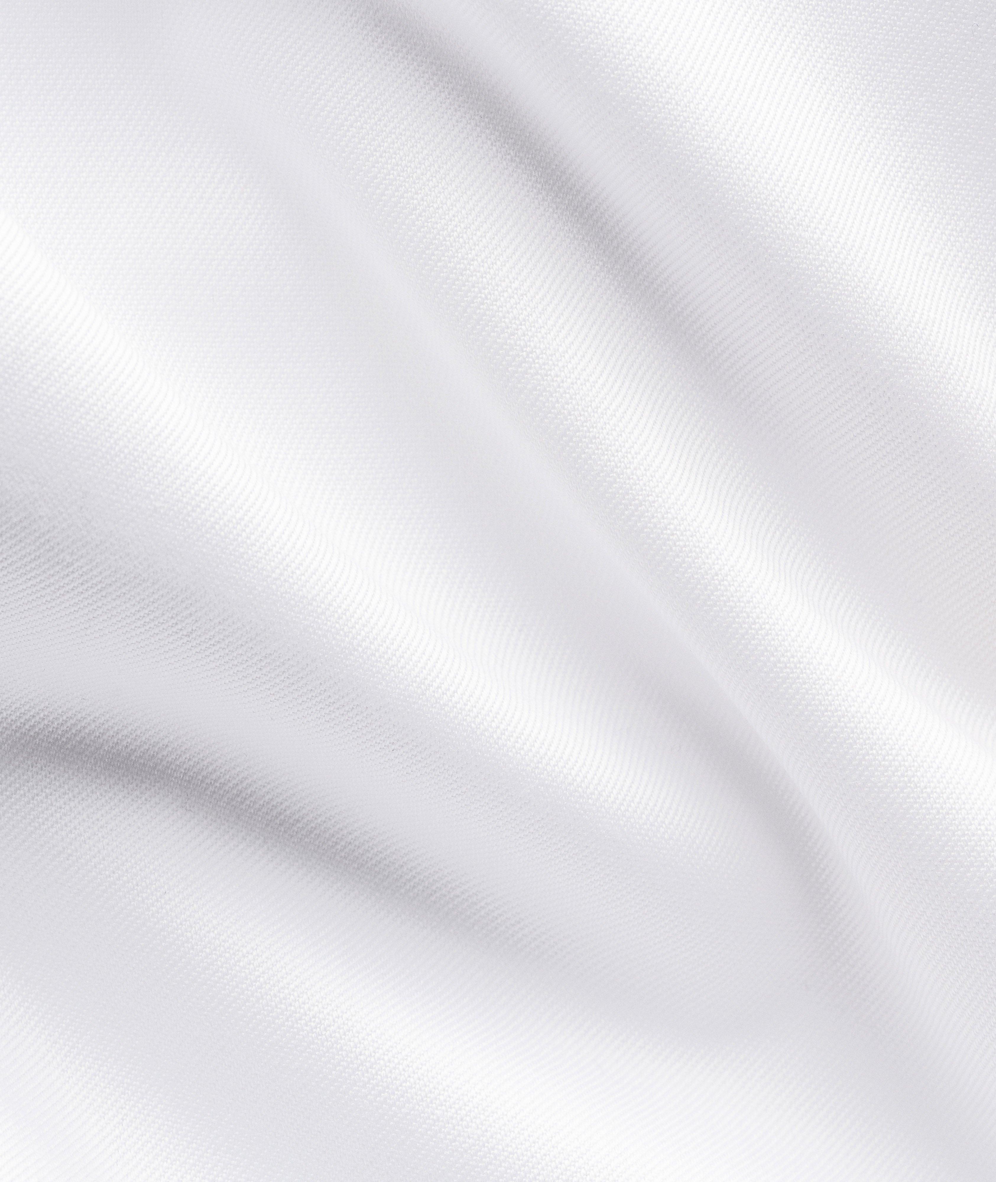 Chemise habillée sergé effet-géo coupe-contemporaine image 3